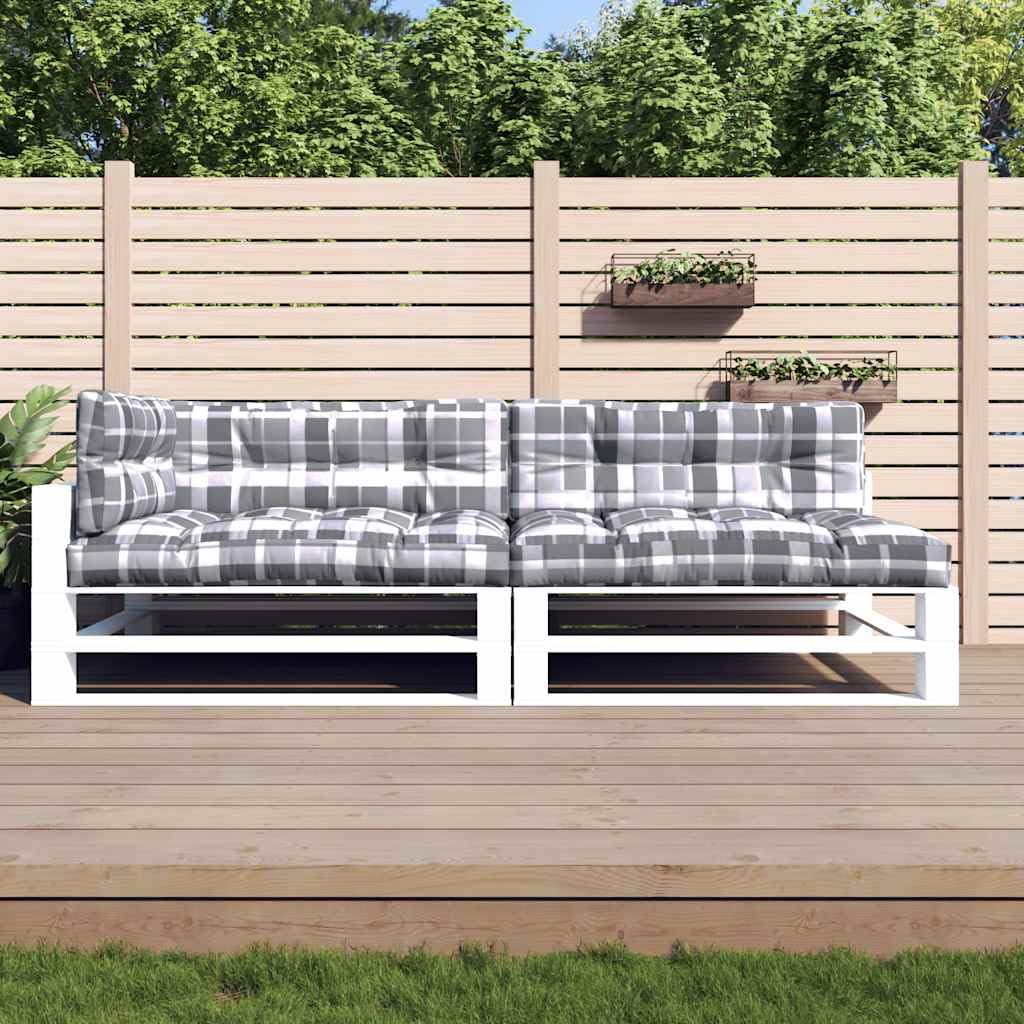 Coussin de dossier pour banquette palette et vos soirées terrasse en été