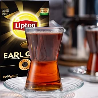 Lipton Earl Gray Bulk Bergamot Flavored Black Tea Special Series 1000 GR