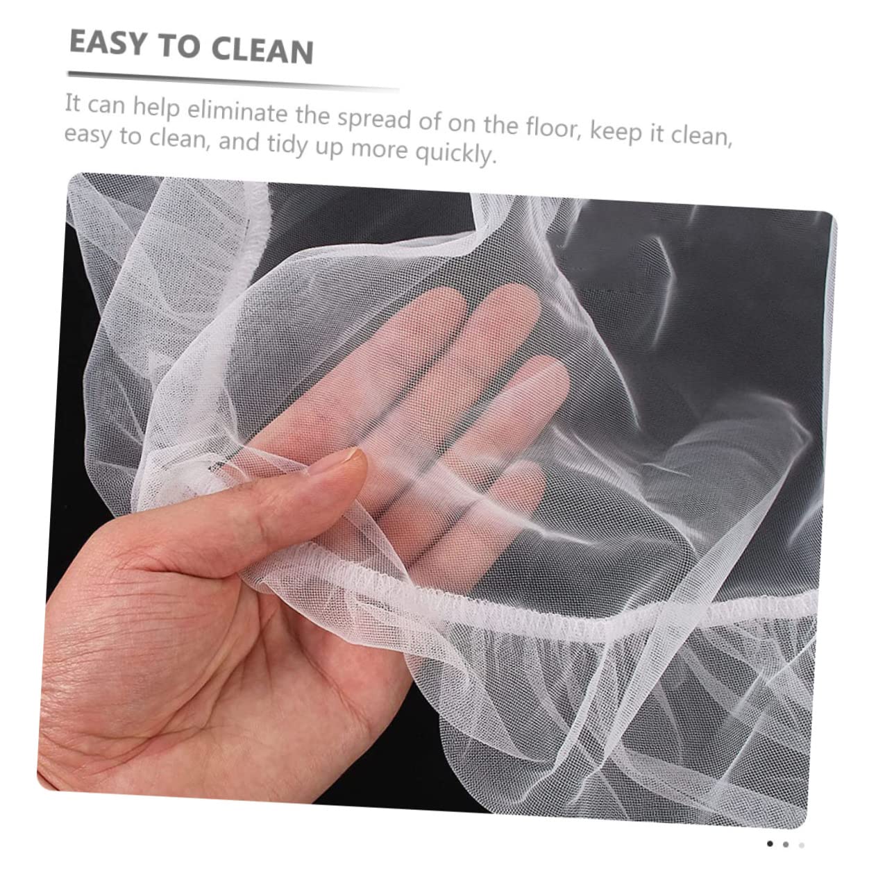 SUPVOX 4 Set Di Reti Per Gabbie Per Uccelli Universali Per Gabbie Per Uccelli Reti Per Gabbie Per Pappagalli Design Elastico Per Una Facile Pulizia 2 Pezzi * 4
