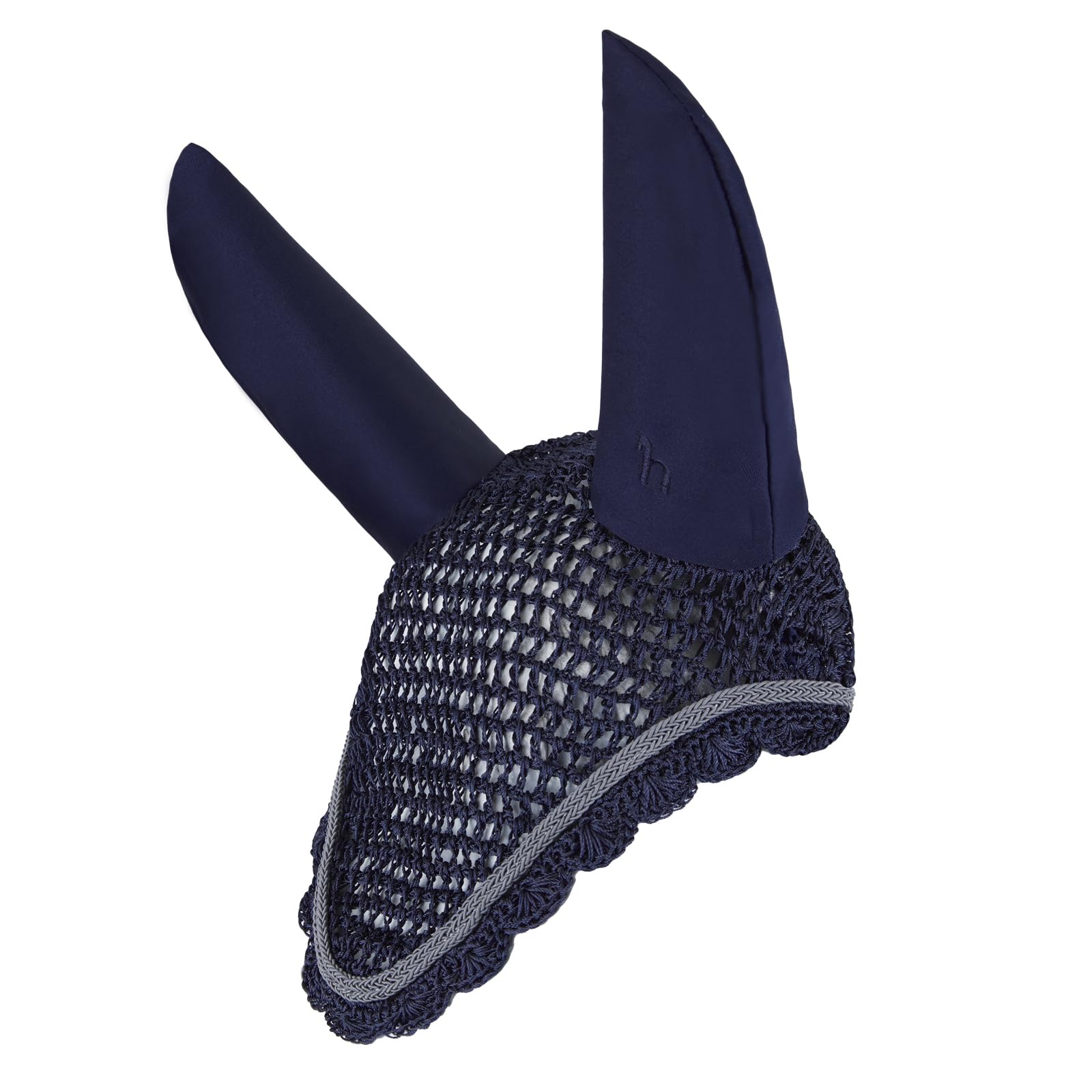 Bonnet anti-mouches Horze Ghent bleu taille F anti-insectes et ultra respirant