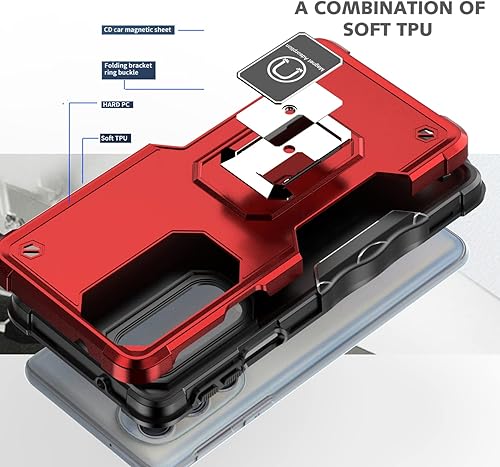 Miniatura 7 de TJS Funda para Motorola Moto Edge Plus 2022  Moto Edge + 5G UW 2022  XT2201  Edge 30 Pro Funda protectora de pantalla de vidrio templado grado