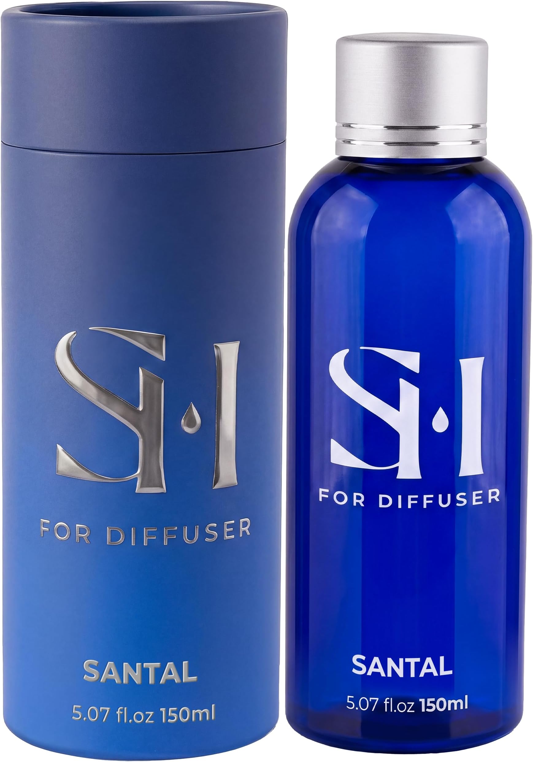 Santal ST09 Hotel Scent Diffuser Oil | 5.07 Fl oz (150 ml) - Waterless Diffuser Oil Refill & Highly Concentrated Fragrance Oil, Diffuser Oil Scents Luxury, Hotel Oil Diffuser