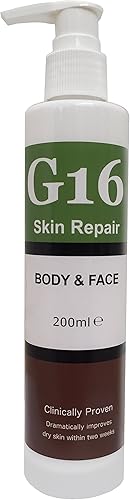 G16 Skin Repair, Crema y loción para el tratamiento de la piel muy seca y la ictiosis