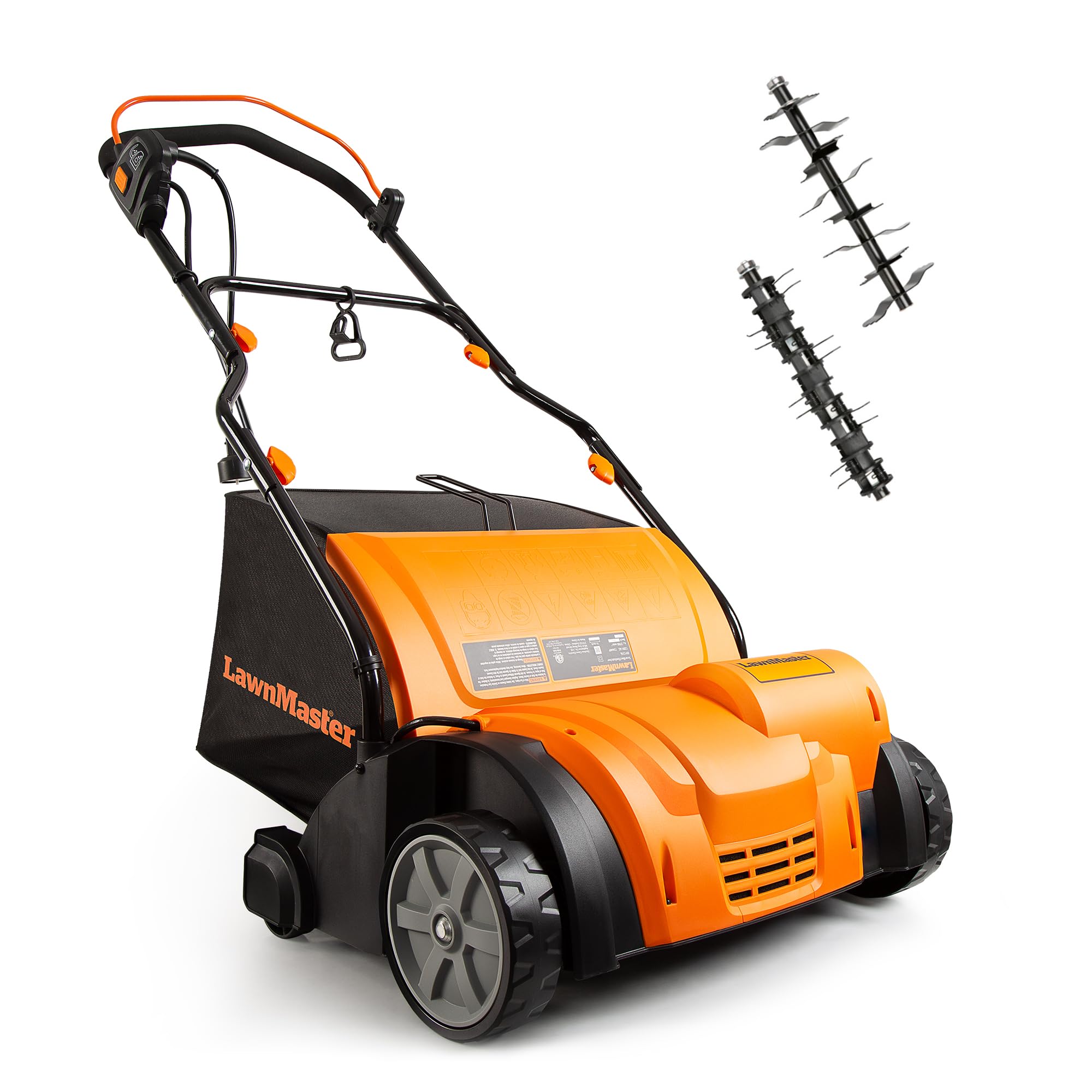 LawnMaster GV1314 Electric 15” 13 Amp Dethatcher and Scarifier