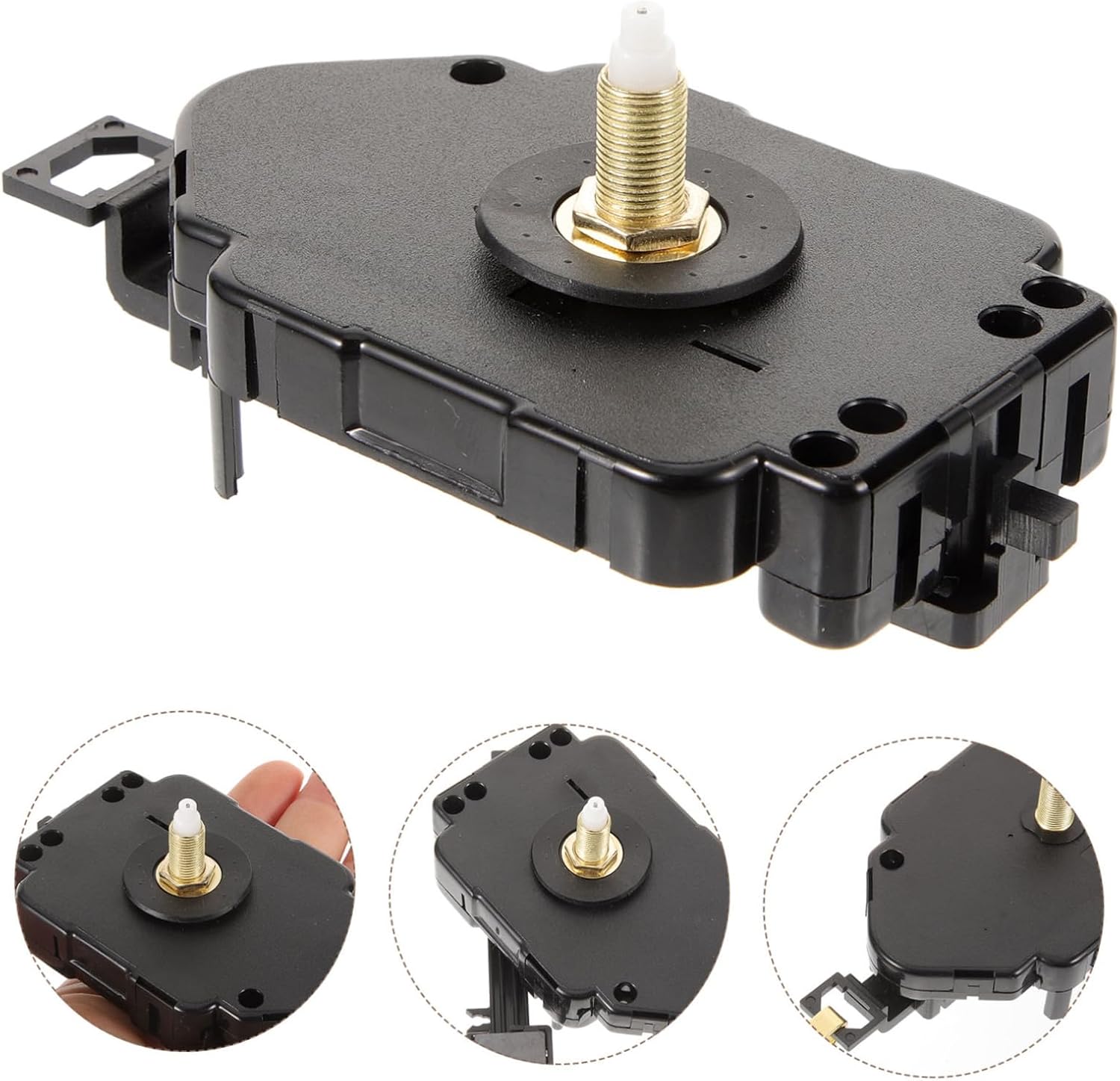 Mikikit 5sets Clock Mechanism Replacement Parts for Clock Movement and Hands Kit