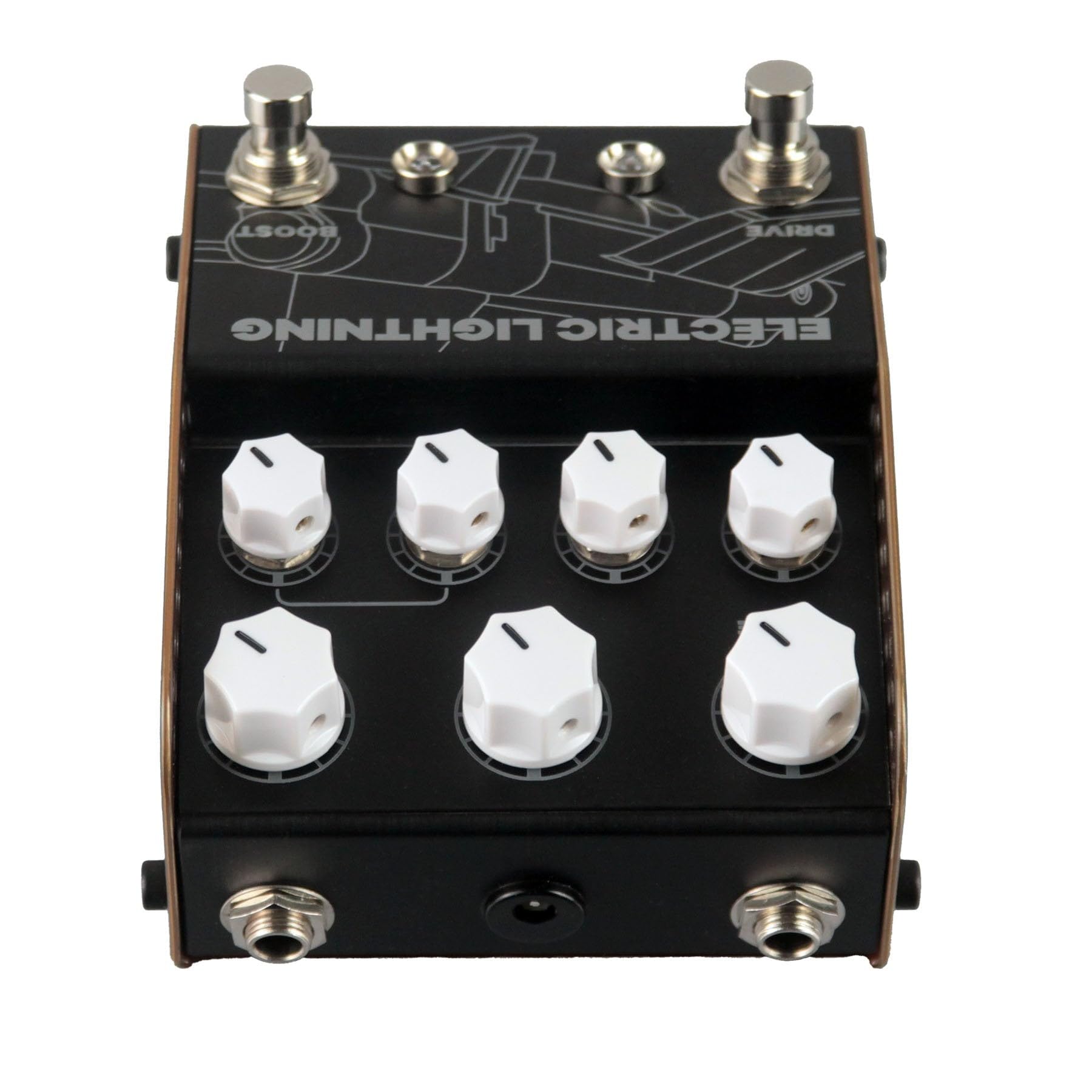 Amazon.com: ThorpyFX Electric Lightning Overdrive Guitar Pedal