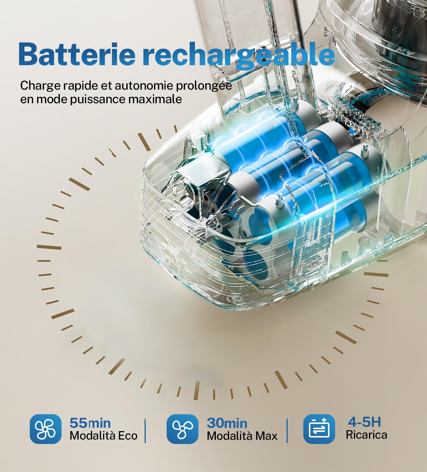 Aspirapolvere Senza Fili, 28KPa/55Min Scopa Elettrica Senza Fili, Spazzola Antigroviglio e Autoportante, Aspirapolvere Senza Filo ultraleggero, Aspirapolvere Potente per Pavimenti/Tappeti/Peli Animali