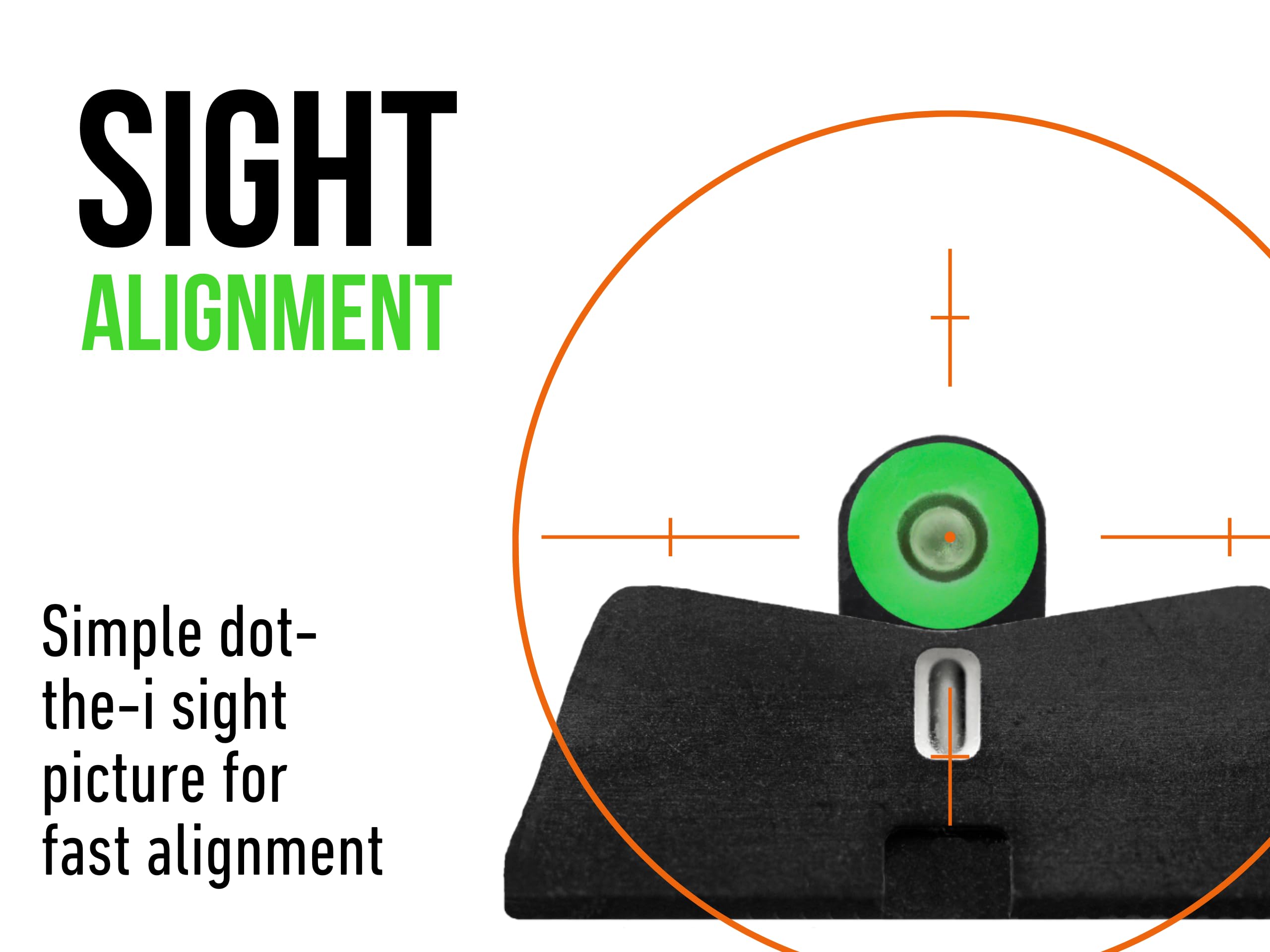 Amazon.com: XS Sights DXT2 PRO Series Sights Compatible with Glock