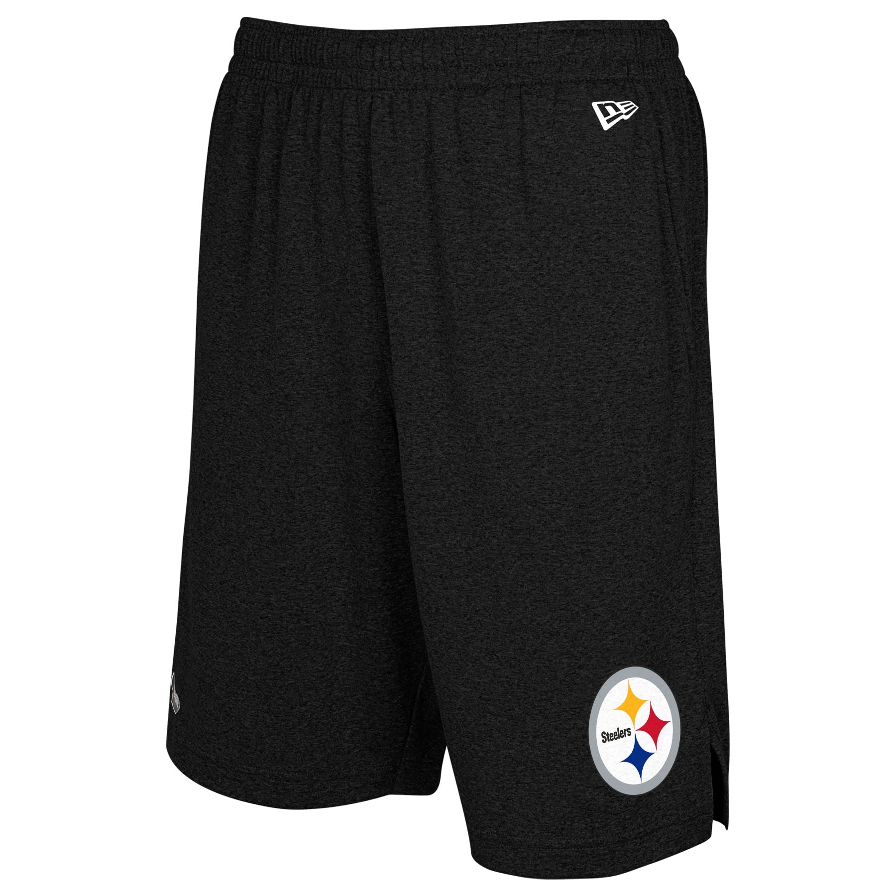 New Era NFL Football Men's Ground Running Performance Casual Shorts, Pittsburgh Steelers 2, Medium