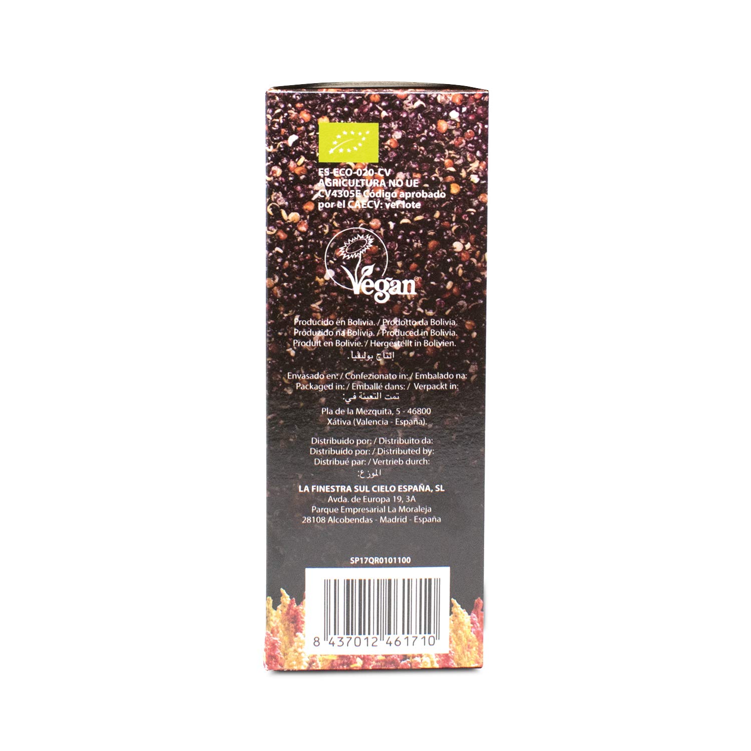 Grano pulido negro quinoa real BIO - Quinua Real - 500 g
