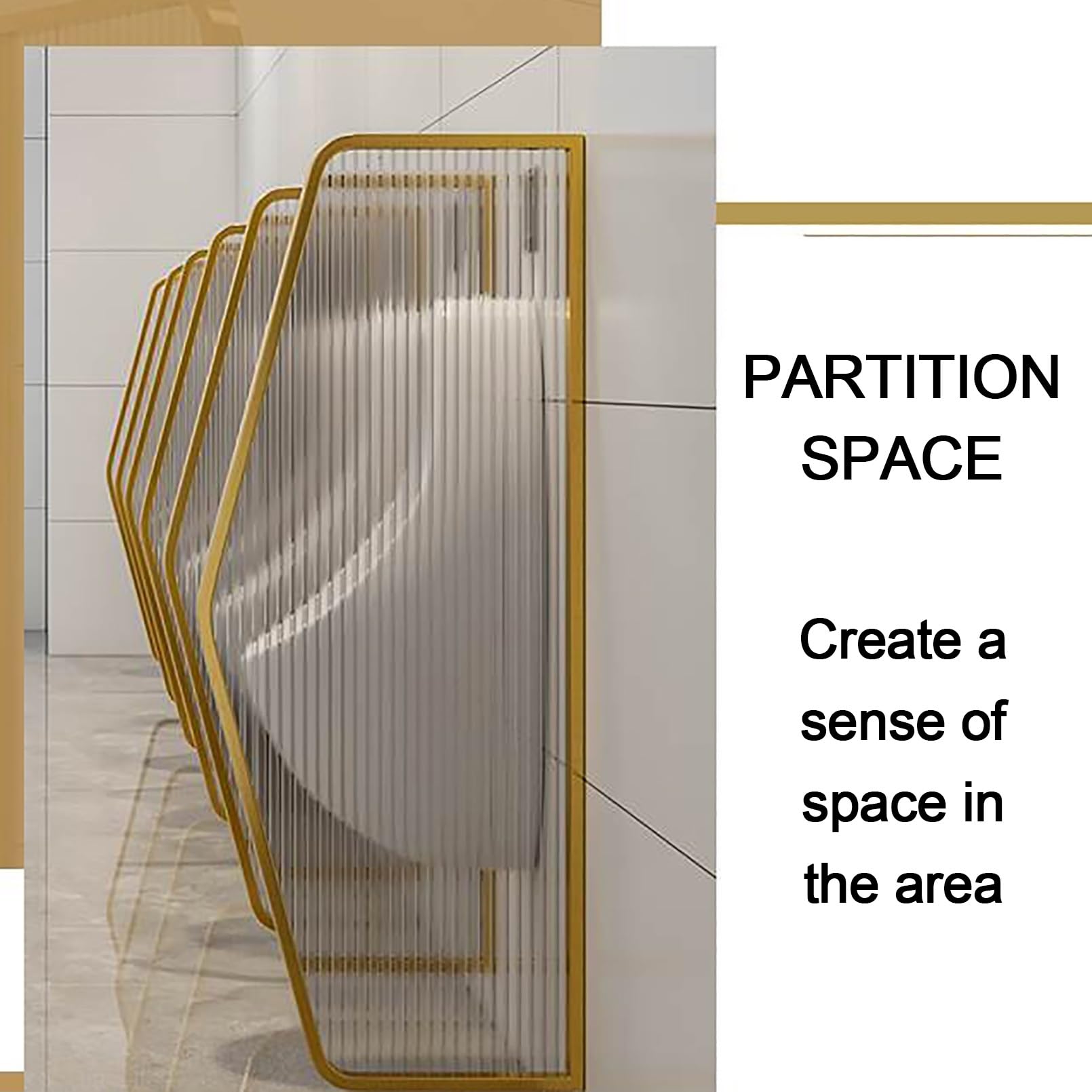 Divisorio per orinatoio a Parete, con Struttura in Acciaio Inox e Pannello in Vetro Traslucido, Ideale per bagni di casa, Ufficio, Ristorante e Hotel - Migliora la Privacy e Dona Stile.