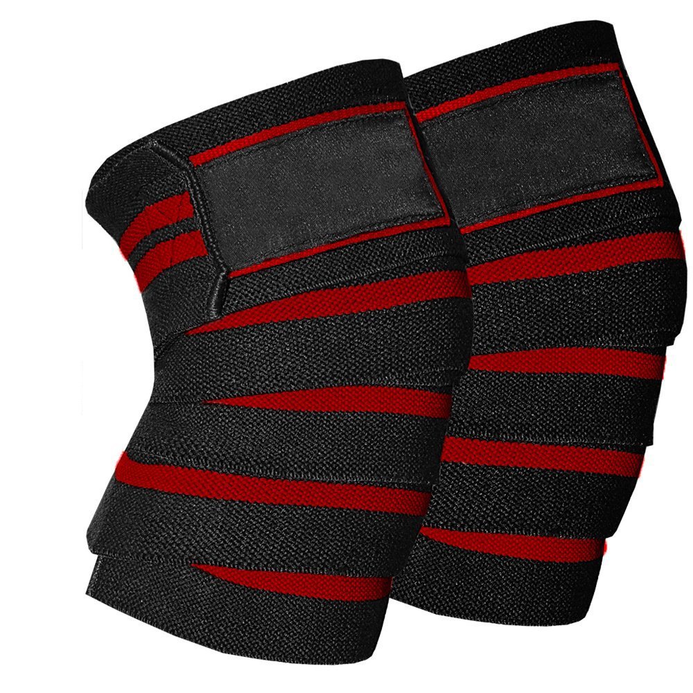 Buy Knee Wraps Great for Squats, Weightlifting, Powerlifting, Crossfit