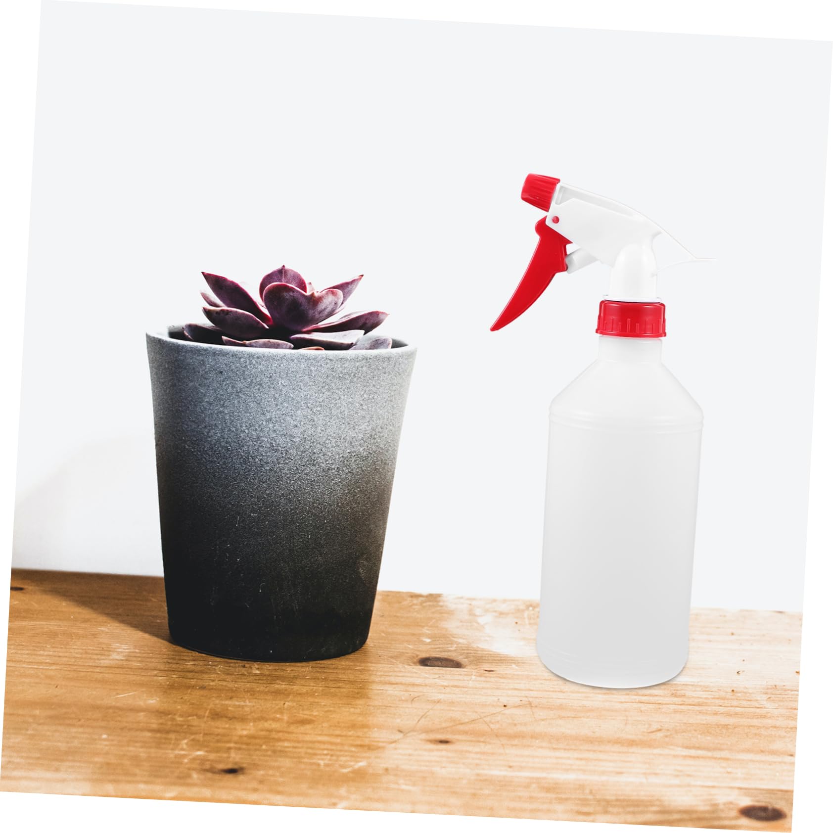 Toyvian Botellas de Spray de Plástico Blanco 500ml para Cabello y Plantas Diseño Hermético a Prueba de Fugas para Actividades al Aire Libre y Camping Pack de 6 Piezas Color Aleatorio