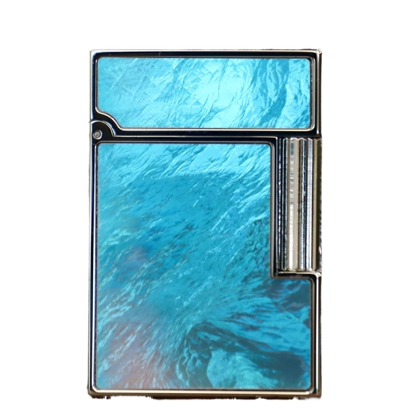 Metal flip-top Side Pulley Gas Lighter high-end Electroplating Color Shell Classic Soft Flame refillable Fuel Suitable for Business