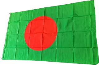 NWFlags Bangladesh Flag 5ft x 3ft 75d Premium Polyester Suitable For Flagpoles