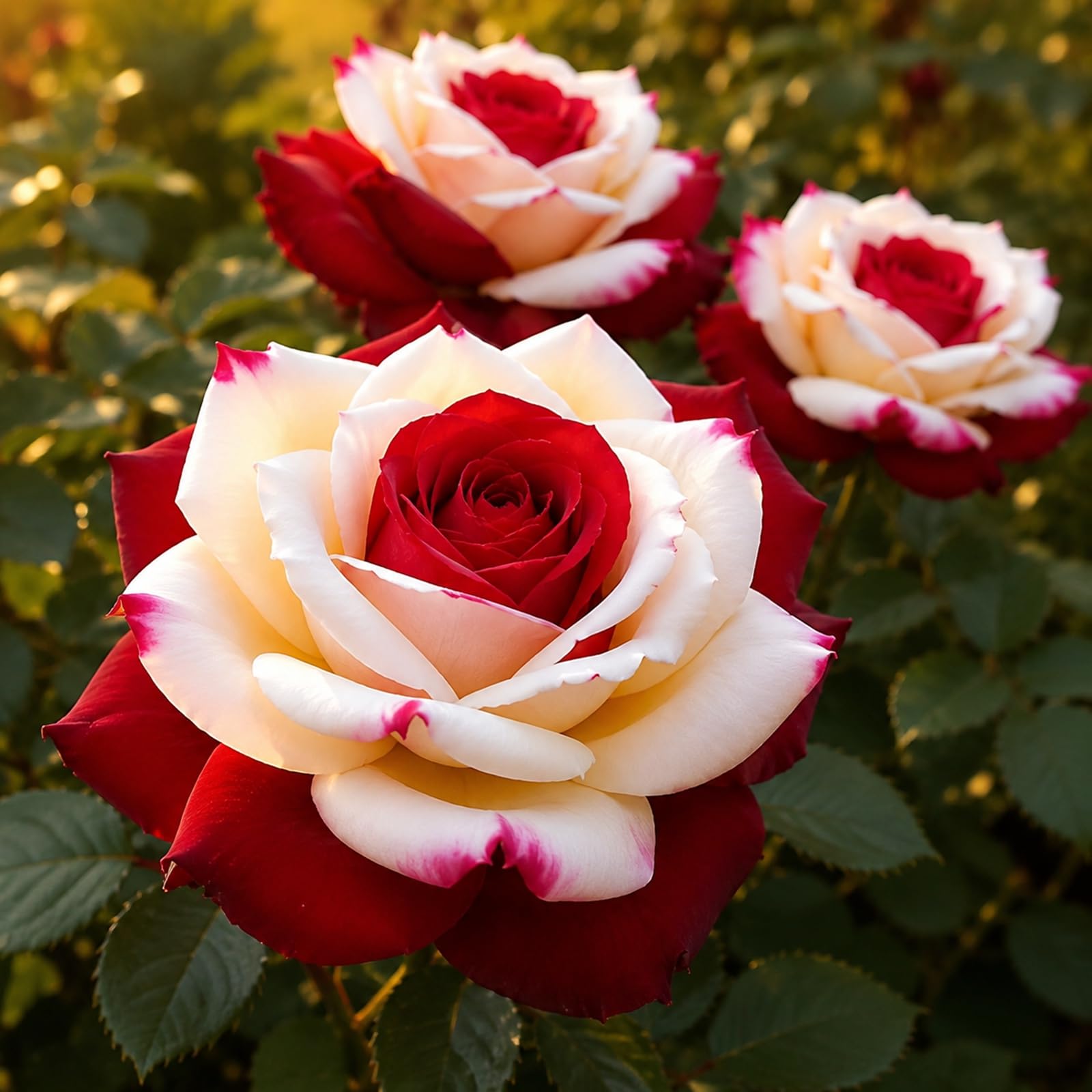 Raíces de Rosas, Arbustos Perennes Premium para Jardín – floración abundante-1 BULBO-A