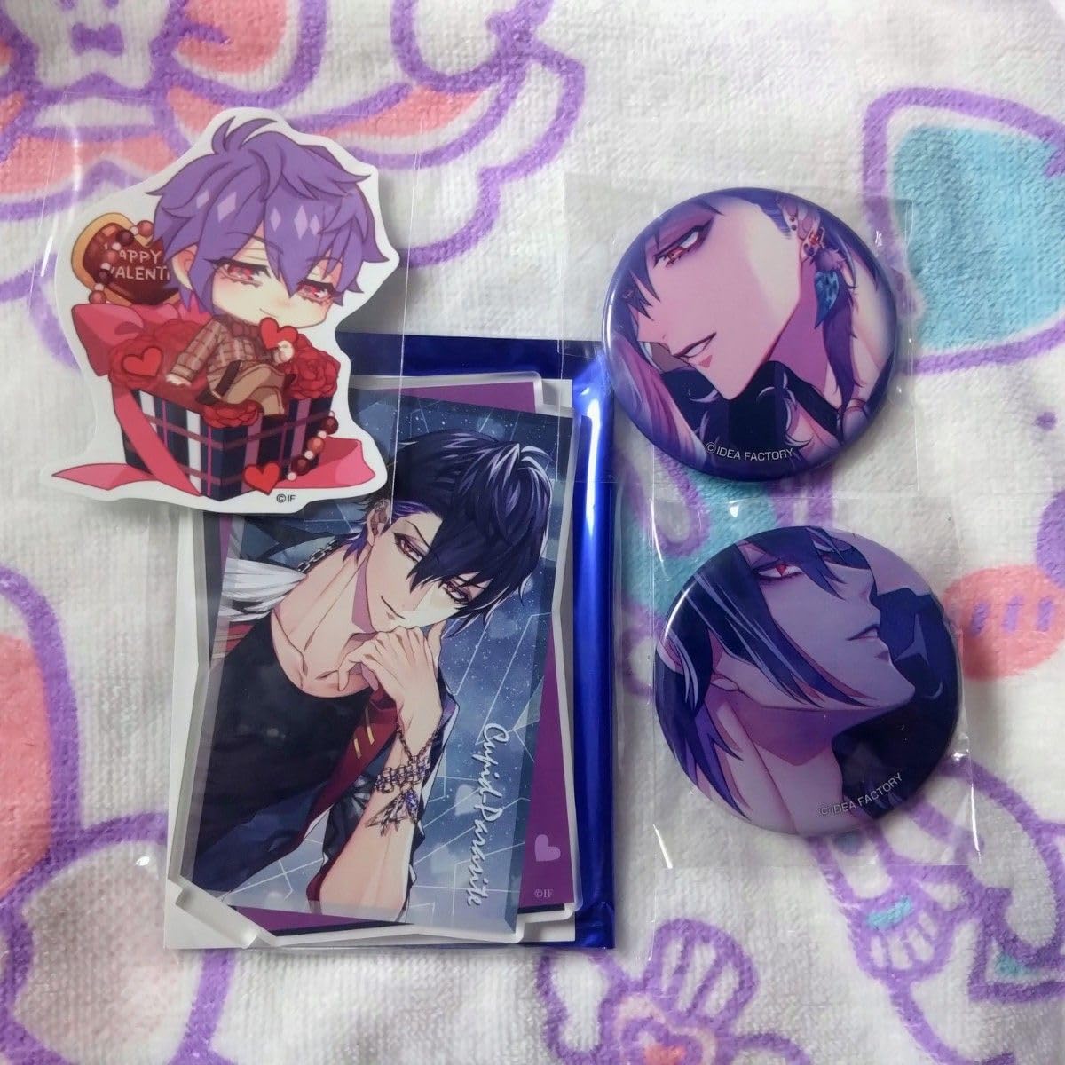 キュピパラアランホワイトデーパールフォトカード