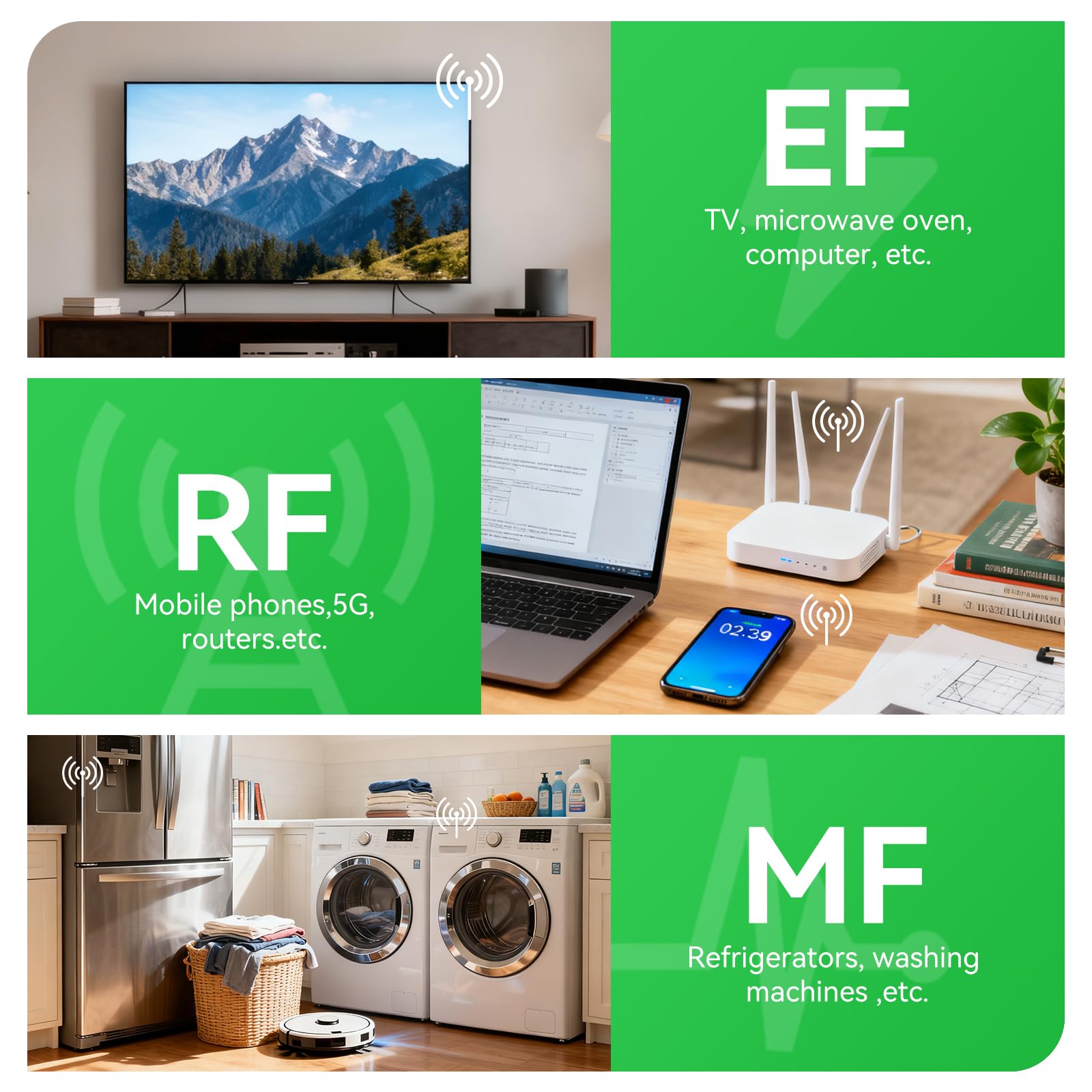 RDINSCOS EMF Meter - Detect 3 EMF Types -6 RDINSCOS EMF Meter - Detect 3 EMF Types -6
