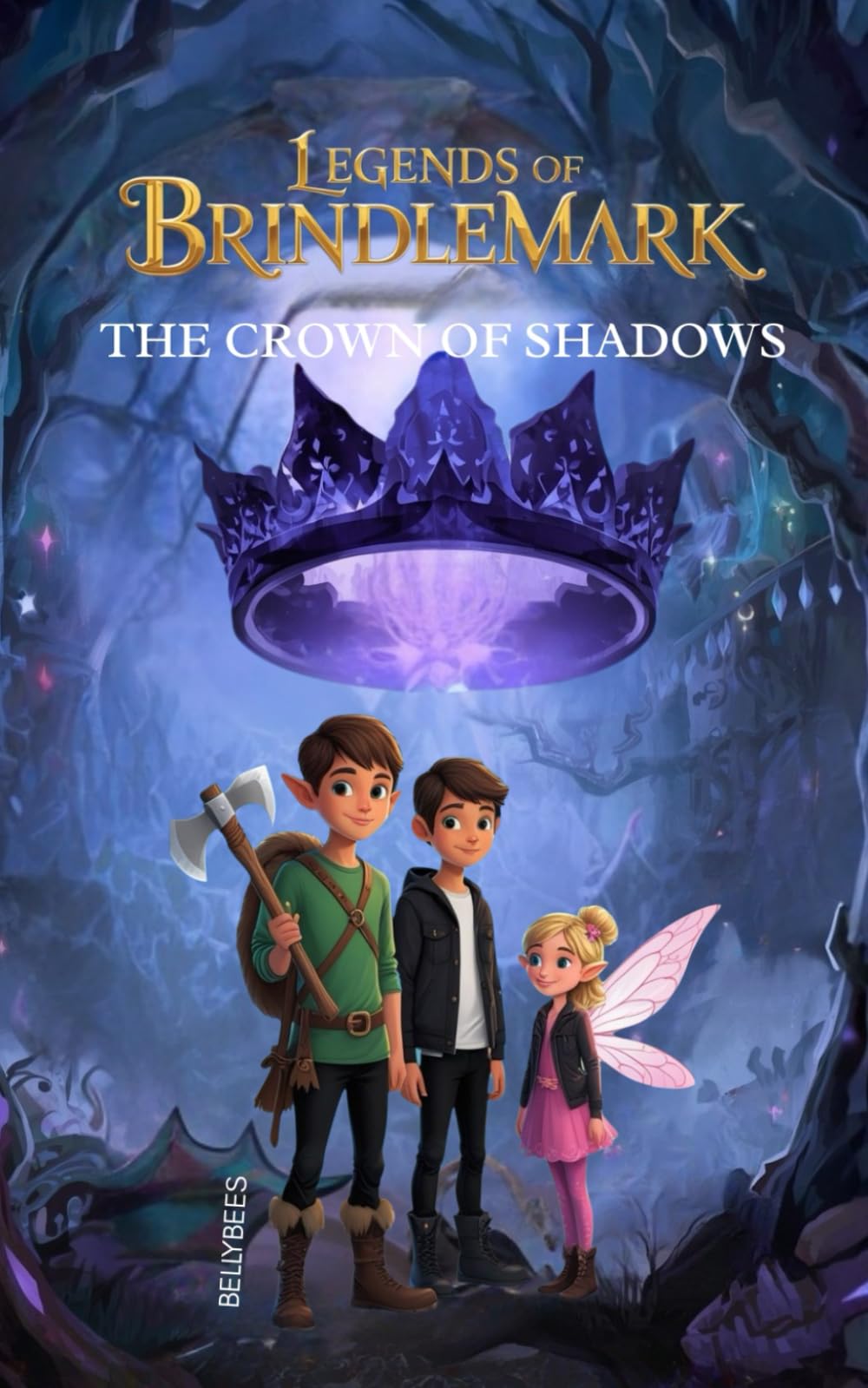 The Crown of Shadows: A Winter Fantasy Adventure (Legends of Brindlemark, Book 2):: A magical middle-grade fantasy adventure full of dragons, friendship, and courage, Fantasy reading book for 6-8
