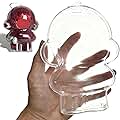 SKULLPANDA You Found Me!（一部）＆Winter／L’impressionnisme専用 保護ディスプレイケース — クリアアクリルカバー＆シリコンストラップ付き、360°全方位視認・防塵・耐久ショーケース