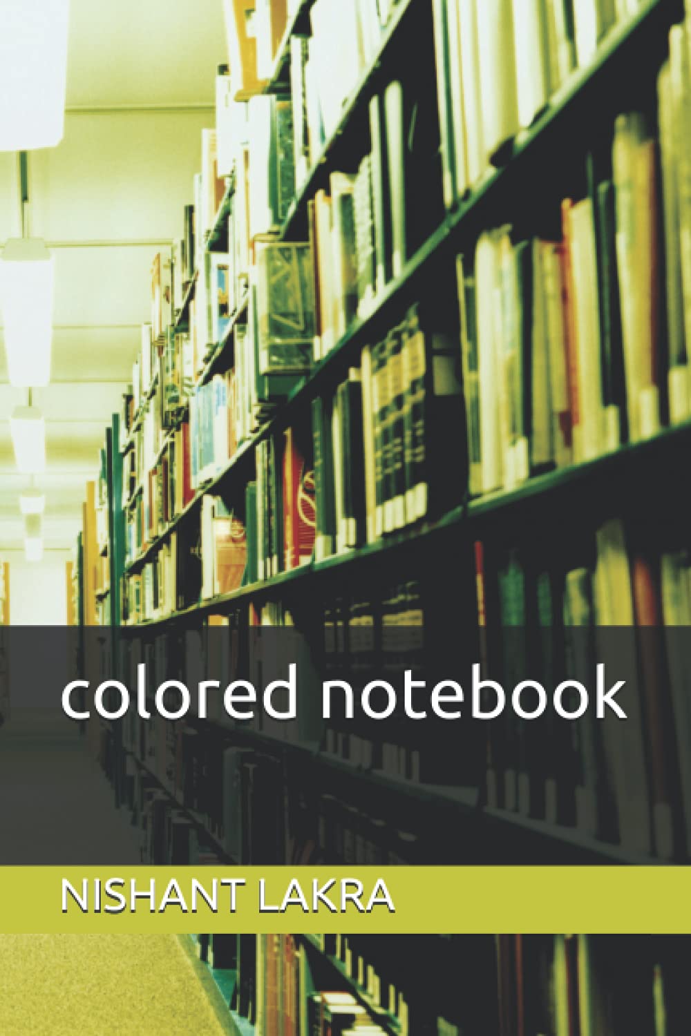 colored notebook
