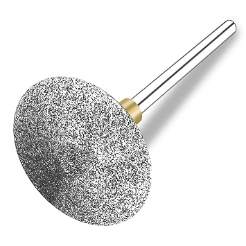 Pedicure Drill Bit, Diamond Carbide Foot Nail Drill Bit,Stainless Steel Professional Pedicure Foot Calluses Sanding Polishing Bits for Cracked Skin Callus Removal for Home Salon & DIYCoarse
