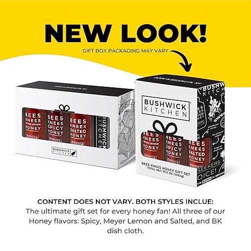 Miniatura 10 de Bees Knees Meyer - Palitos de miel de limón  50 varillas, pajitas de miel de flores silvestres infusionadas con un exprimidor de cítricos