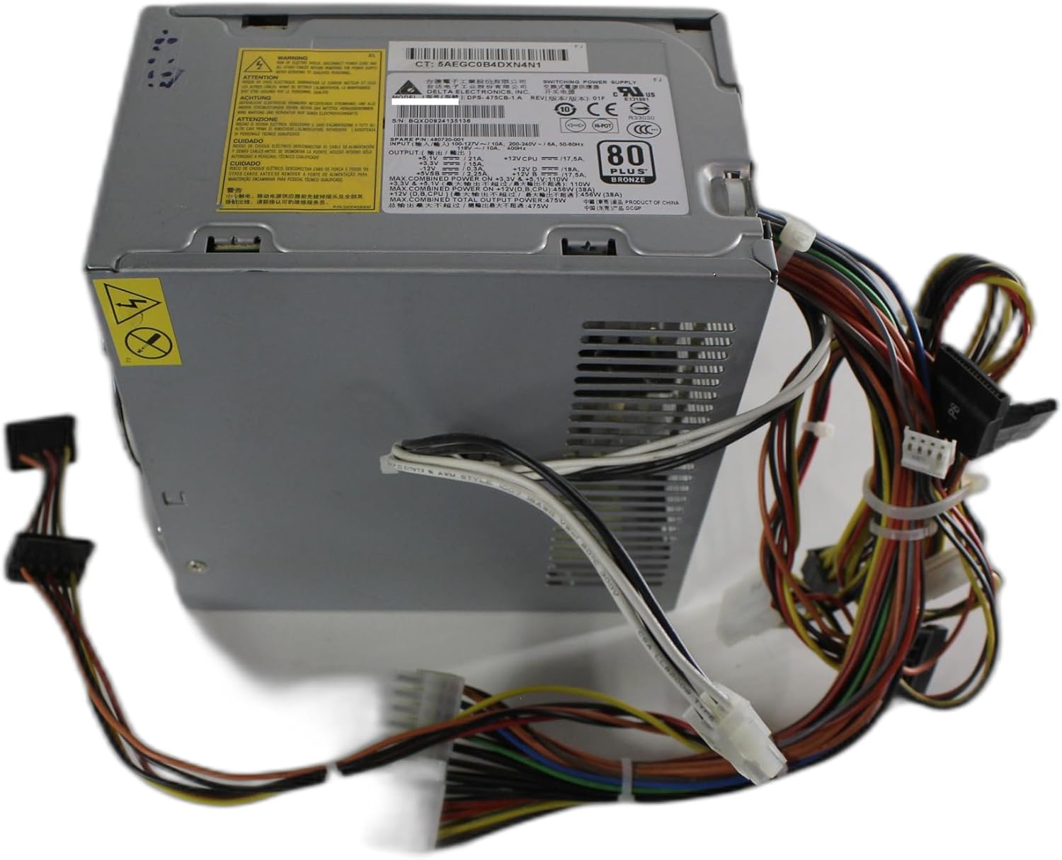 HP Z400 DPS-475CB-1A 475W Power Supply 480720-001