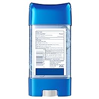Vista 8 de Gillette Advanced Clear Gel Antitranspirante Cool Wave Paquete de 5 unidades de 3.8 onzas de peso neto de 19 onzas