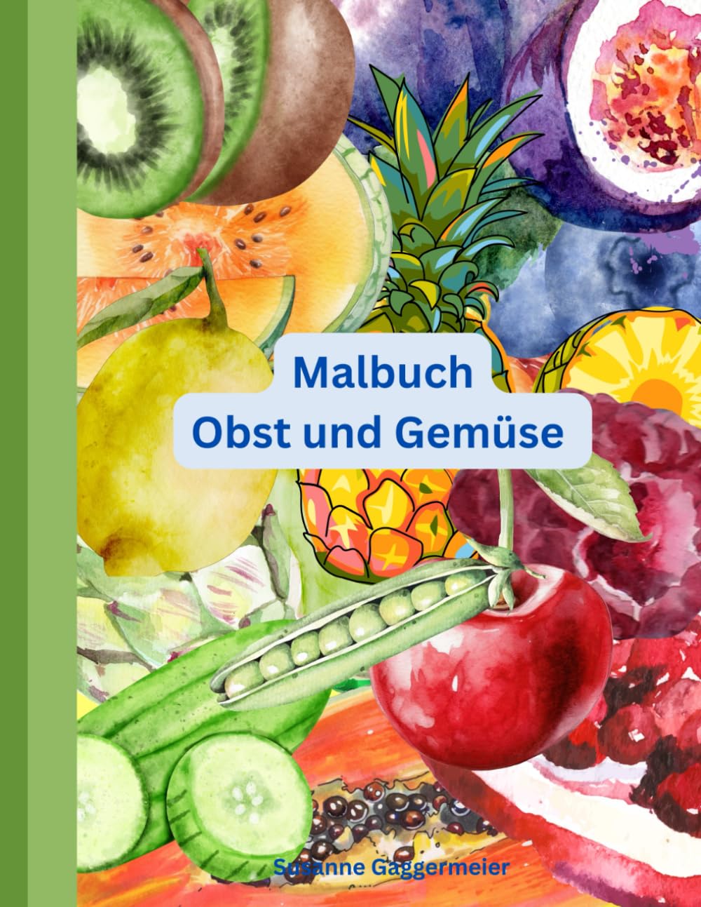 Malbuch Obst und Gemüse (Malbücher)