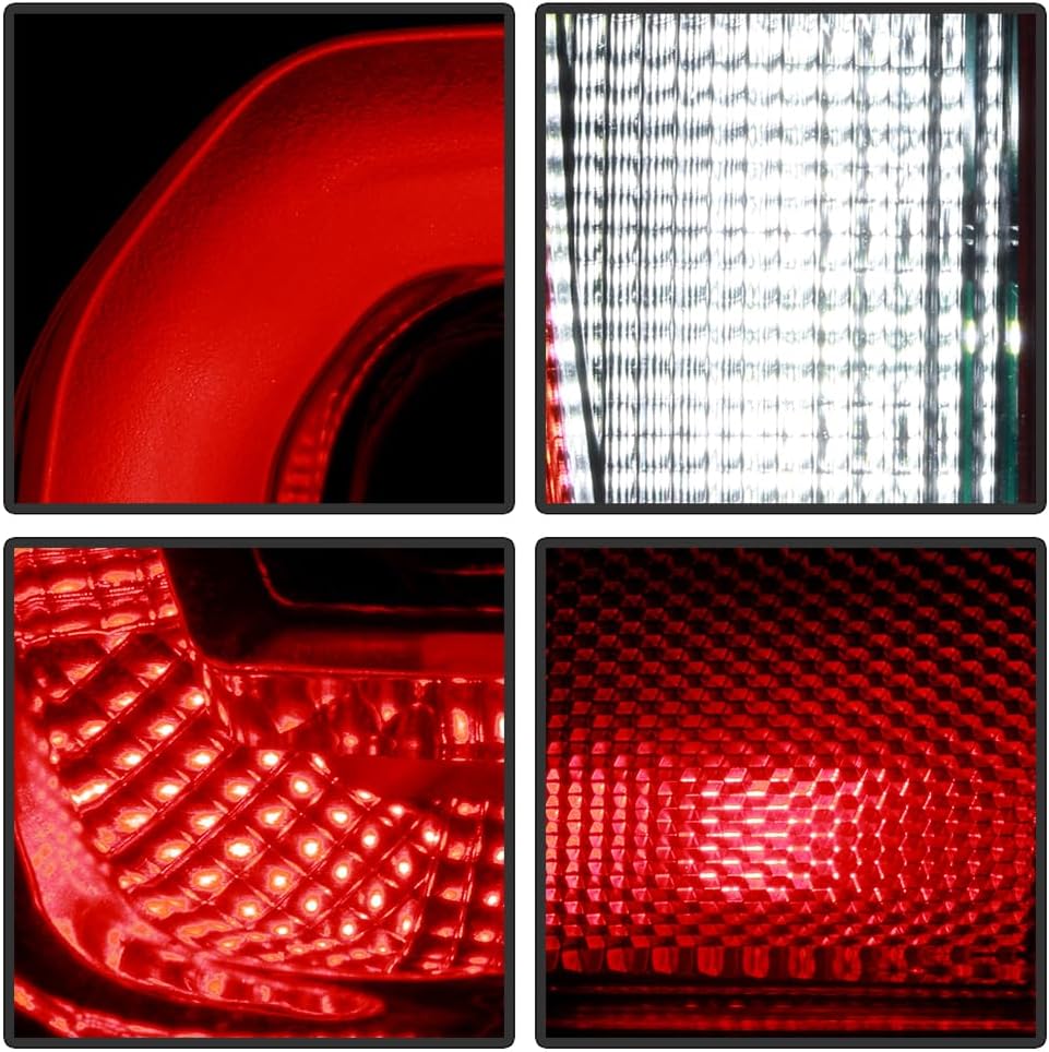 KEEKPO - For [Factory LED Type] 2019-2023 GMC Sierra 1500 Full LED Tail Lights Brake Lamps Replacement Left+Right