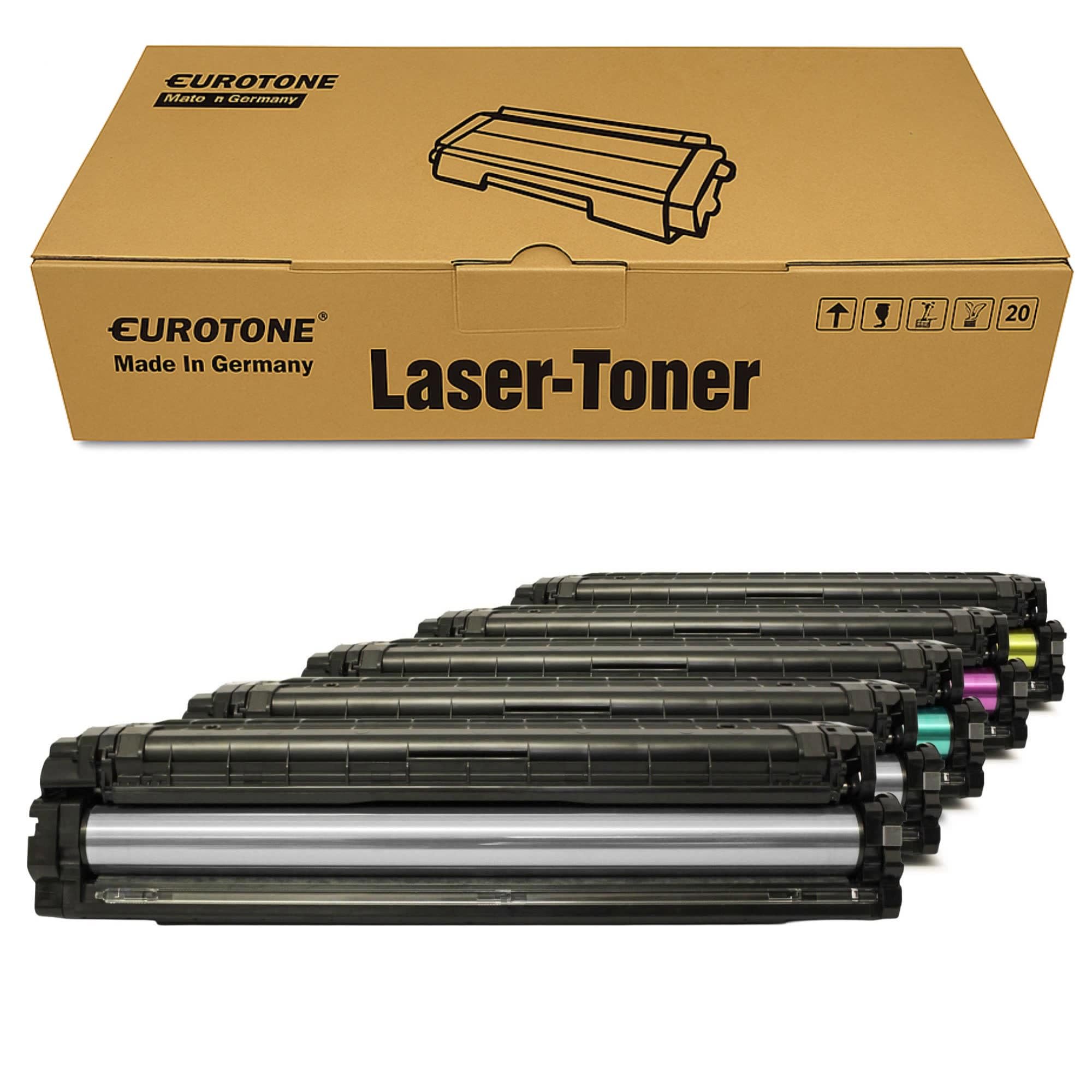Eurotone Toner 5X kompatybilny z Samsung ProXpress C3010 C3060 Premium line zastępuje CLT-503 CLT503 zestaw o 25% większej wydajności