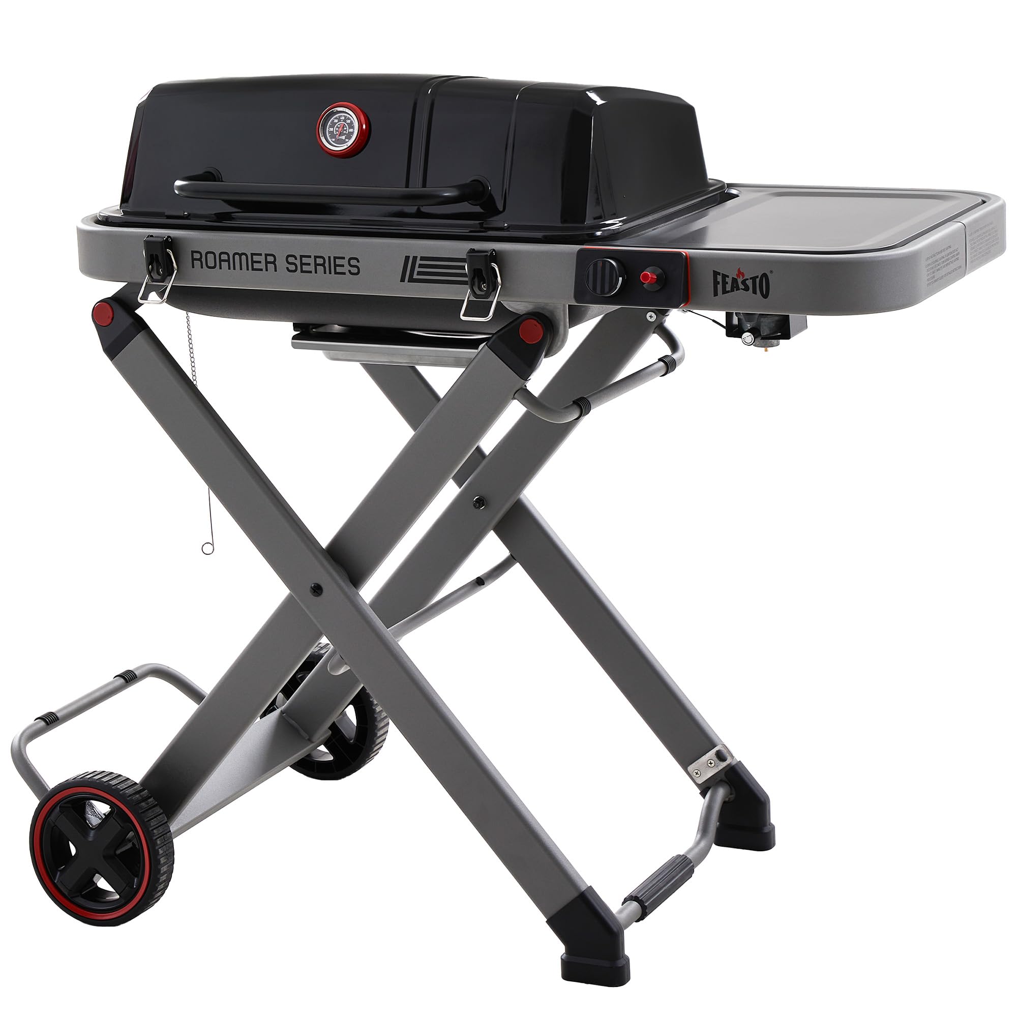 Feasto Propane Gas Grill with Foldable Cart