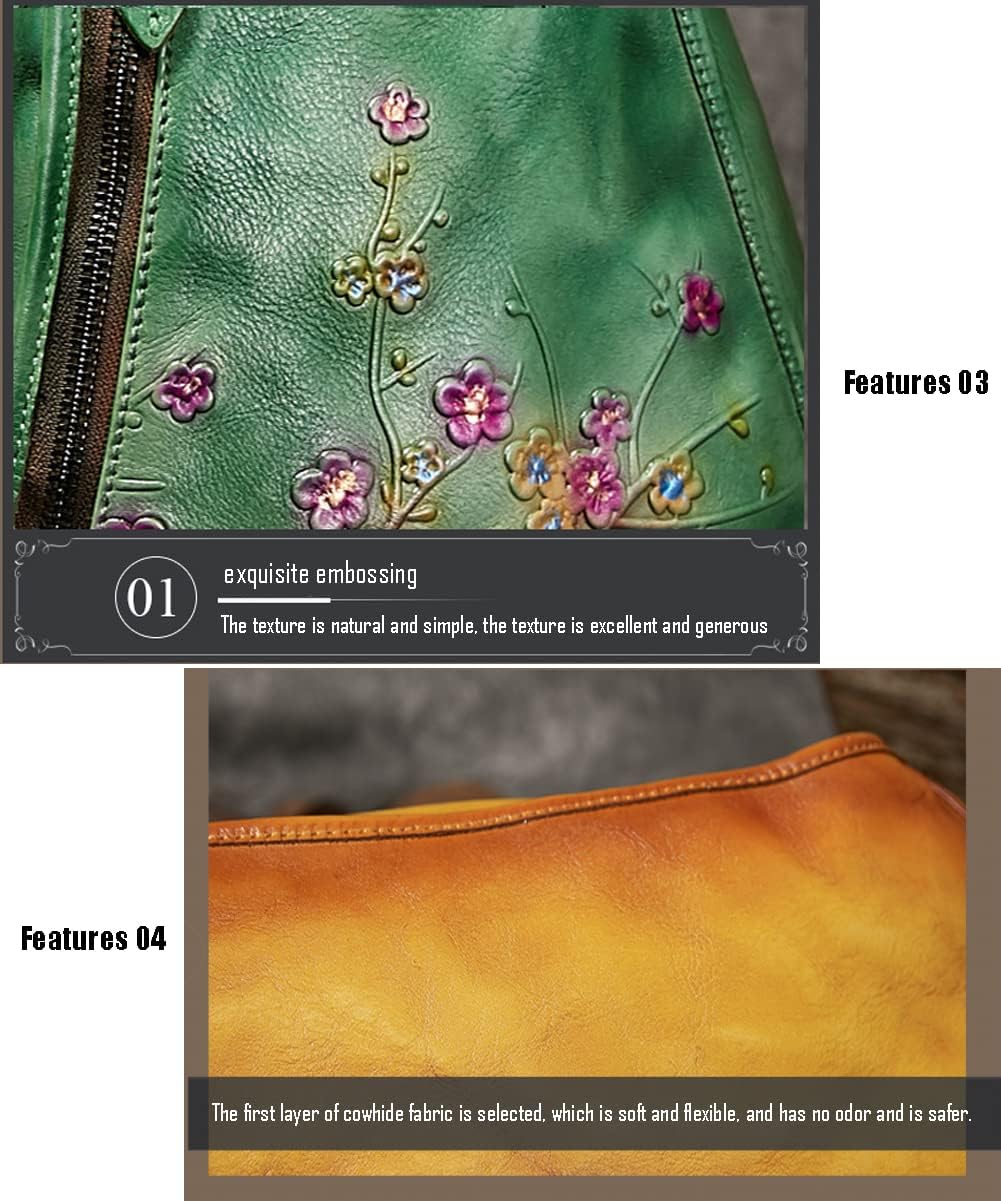 Genuine Leather Sling Bag for Women Men Vintage Handmade Chest Backpack Casual Crossbody Daypack Shoulder Satchel - Image 5