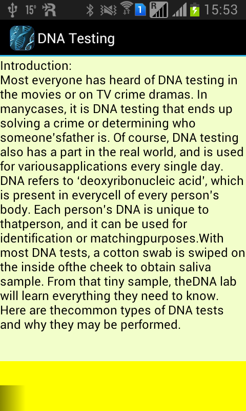 DNA Testing:Amazon.co.uk:Appstore for Android