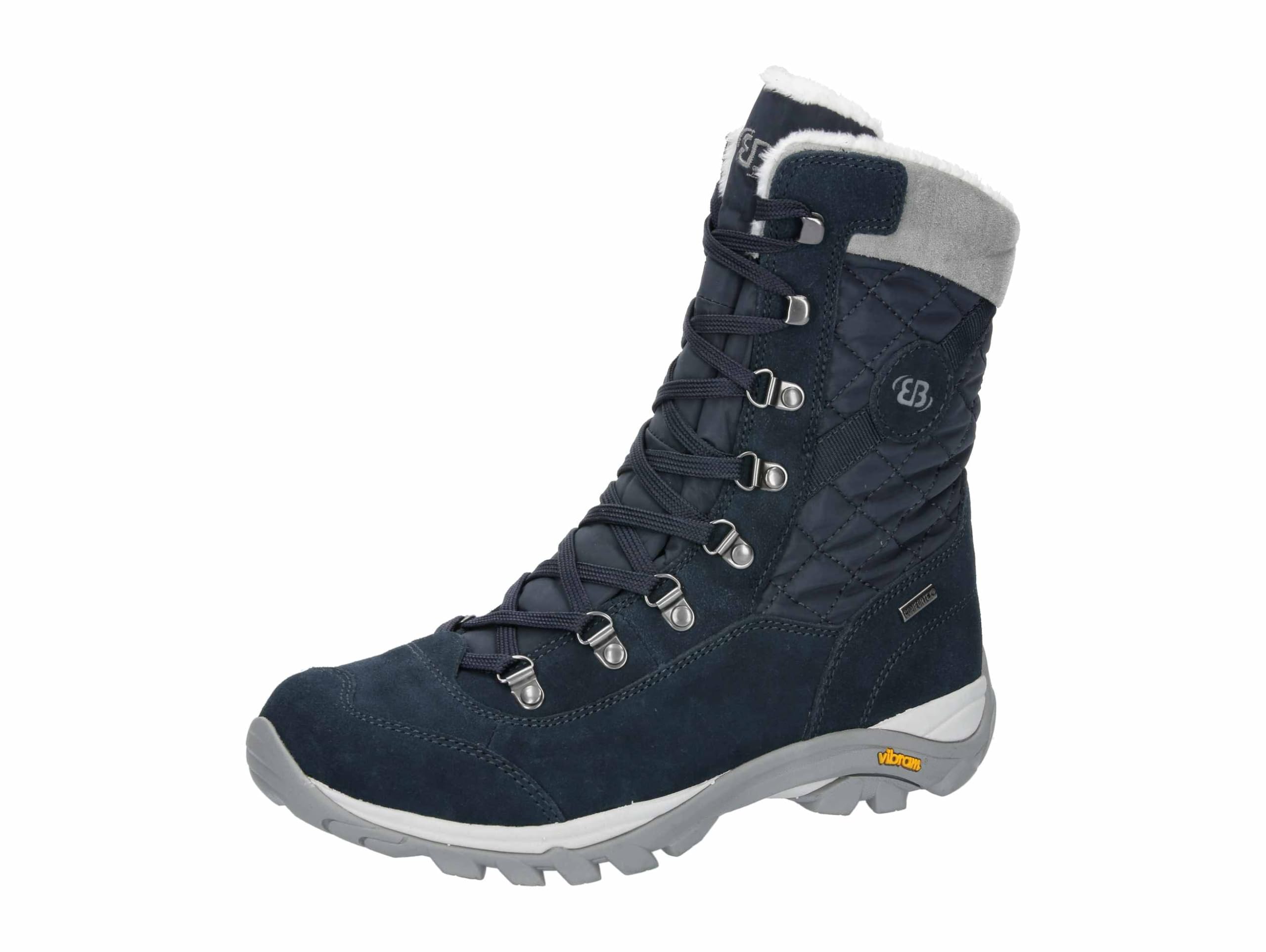 Brütting Women's Fenella Winter Boots, Navy/Grey, 38 EU, Navy Grey, 6 UK