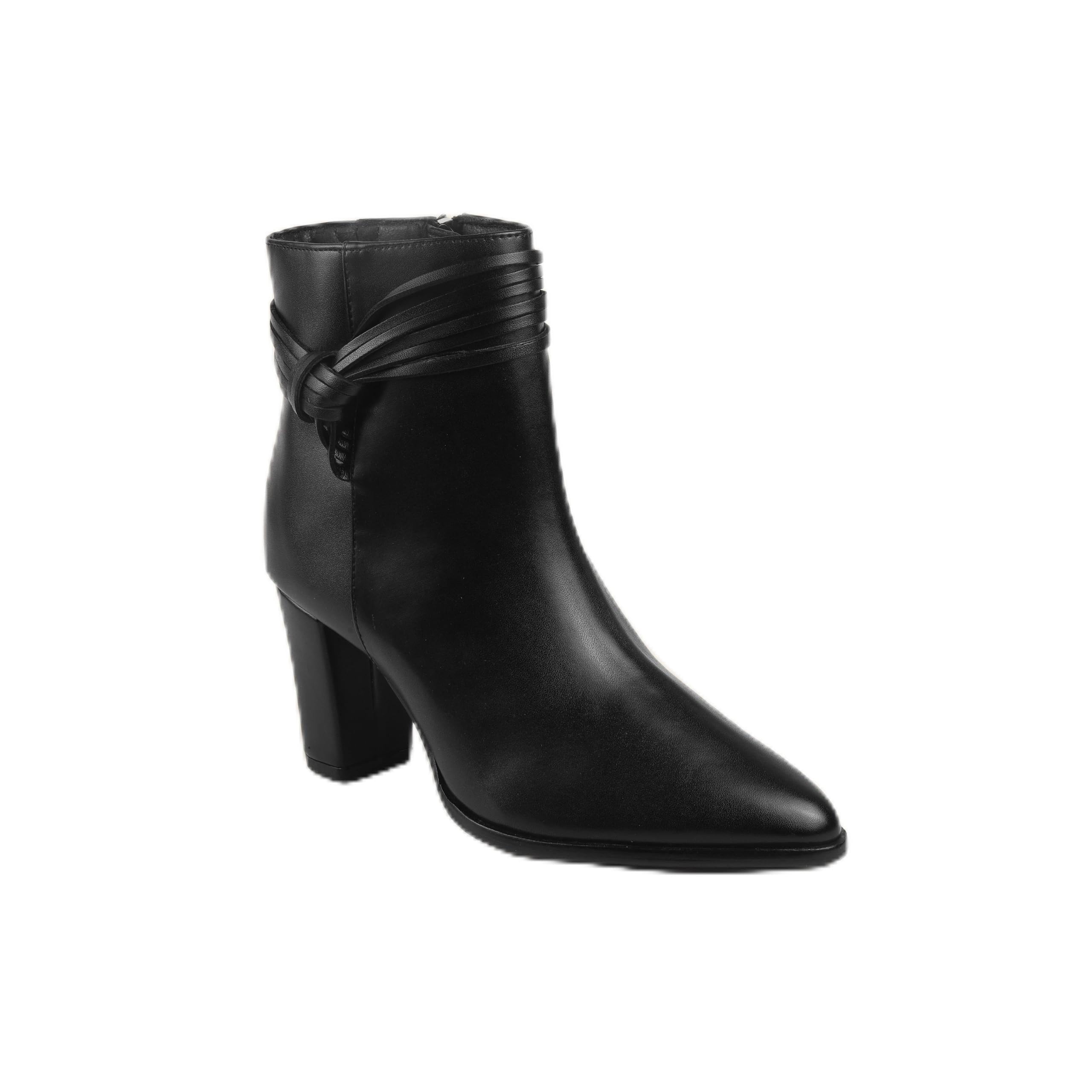 Women's Black Casual - Boots-image-20