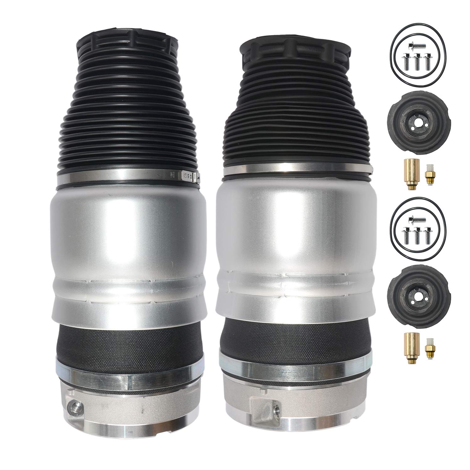 Bisenya Paire Suspension pneumatique à l'avant compatible avec Q7 Ca.y e n.ne T0uar.eg 7L6616404B 95535840431 7L6616403B 95535840331 95535840320