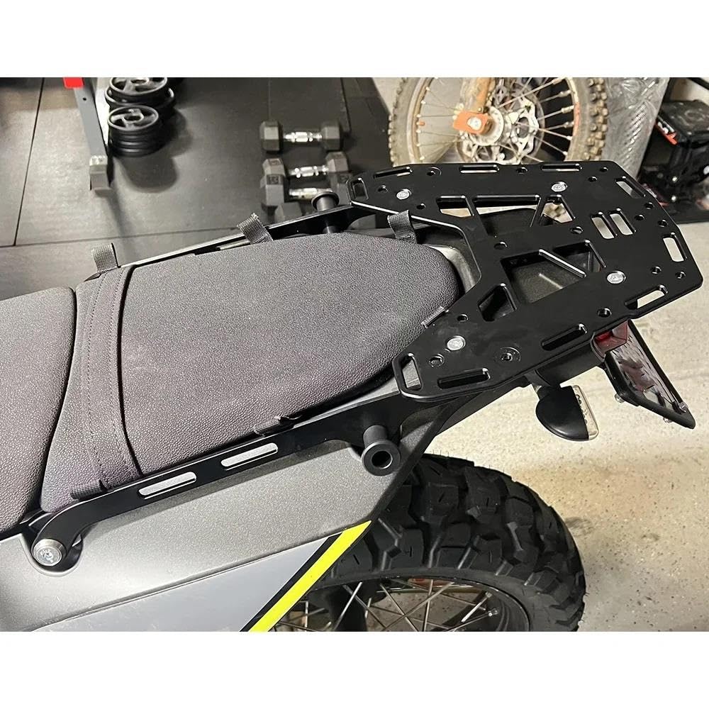 Portaequipajes Cajas Moto para Yamaha Tenere 700 T7 T700 2021-2025 Portaequipajes Trasero Soporte Maletero Estante Asiento Tablero Portador WIVAOKOLGR