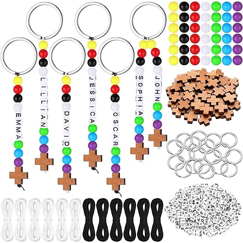 Landical 564 Pcs Plan of Salvation Keychain Making Kit DIY