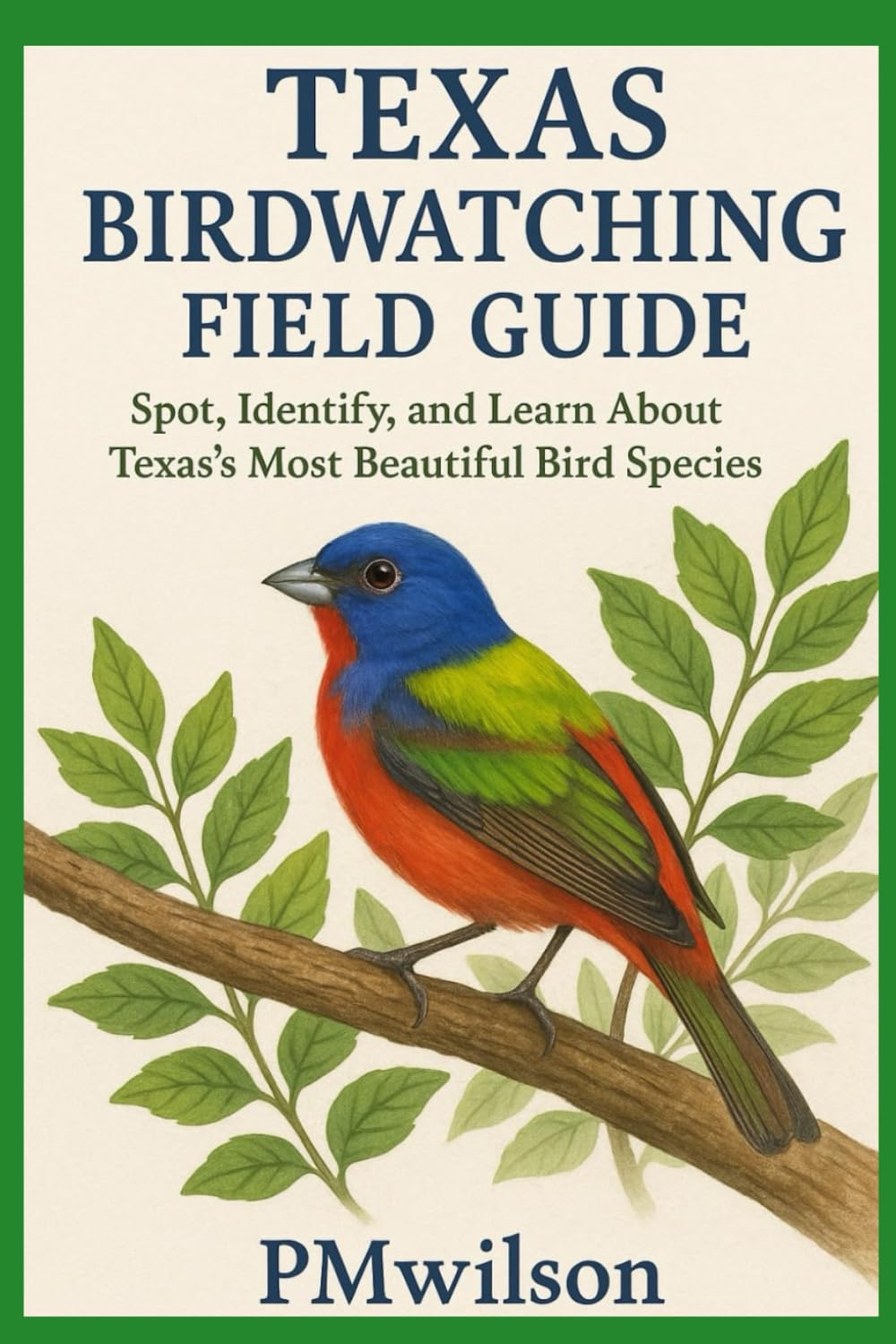 Texas Bird Watching Field Guide: Spot,Identify, and Learn About Texas's Most Beautiful Bird Species
