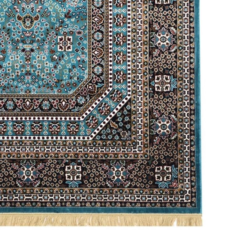 Image of Luxury Silk Carpet 8 x 11 FEET for Living Room or Bedroom, Made with Premium Silk, Perfect for Elegant Interiors Comfort and Timeless Design