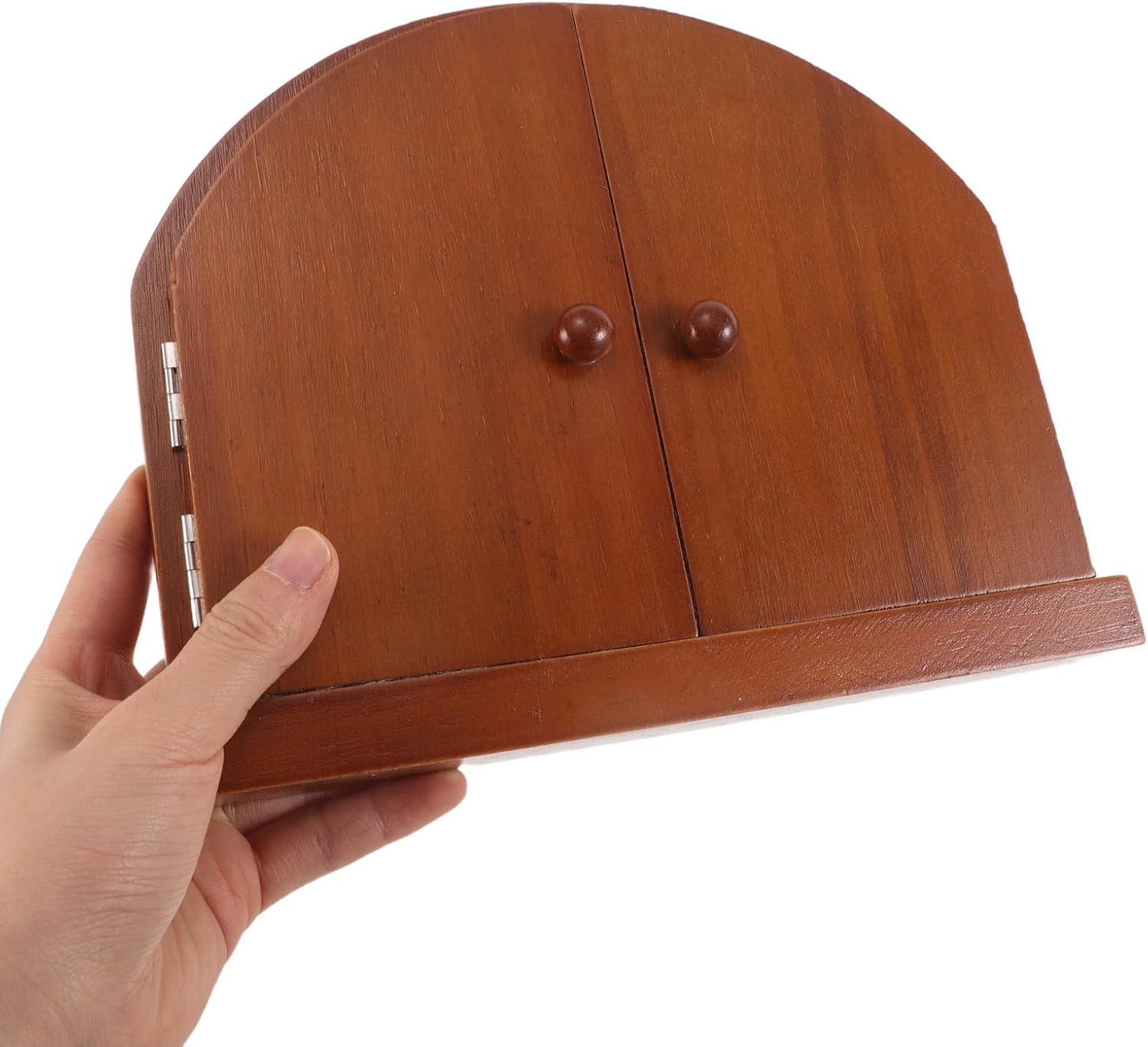 Fairy Door Outlet Cover Plate - Modern Frame to Upgrade Ugly Light Switch & Outlet Covers - 8.86x7.28inch Baby Proof Wooden Electrical Receptacle Guard for Bedroom Living Room