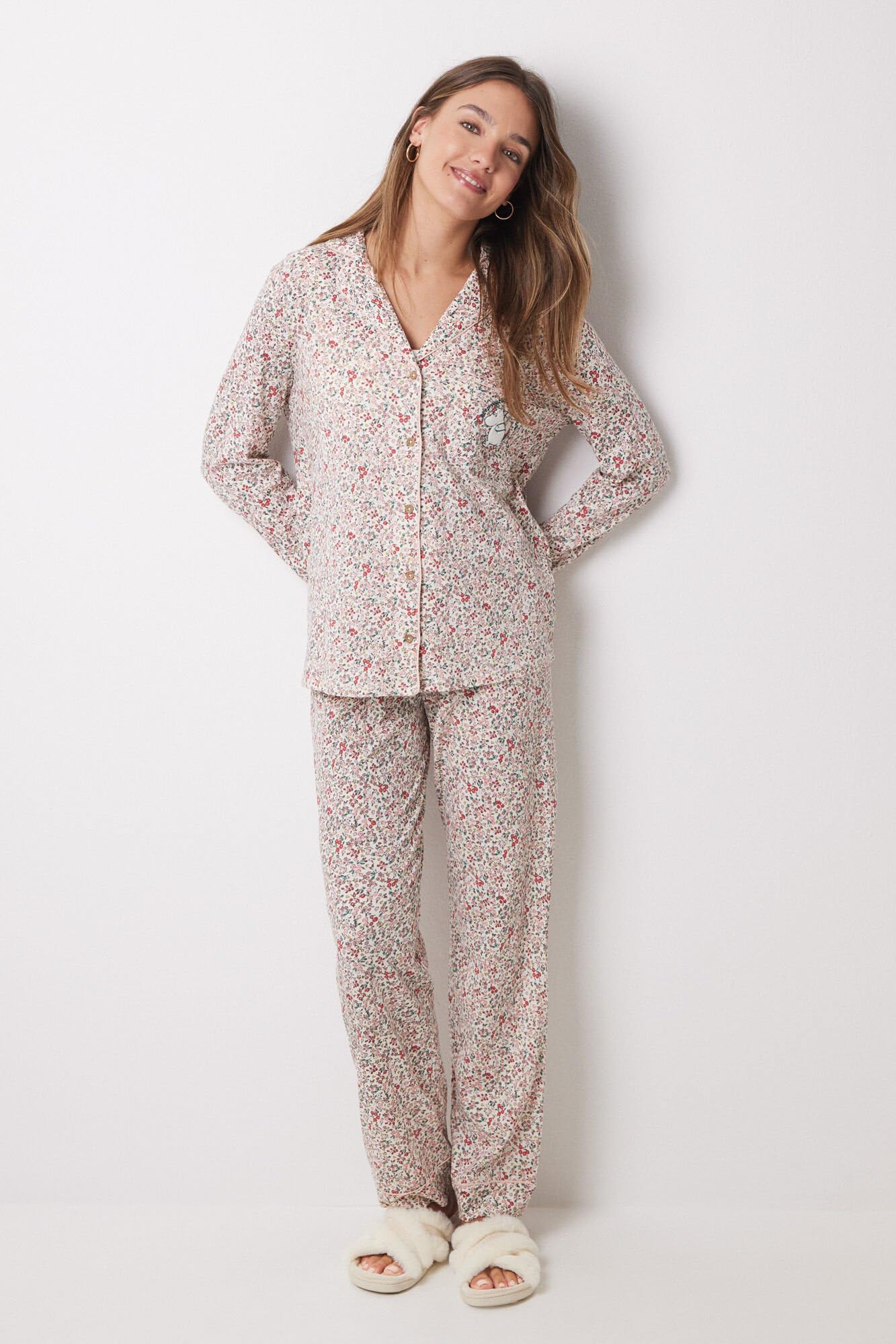 women'secret Pyjama Kobiety Pijama Largo Multilicense Lake