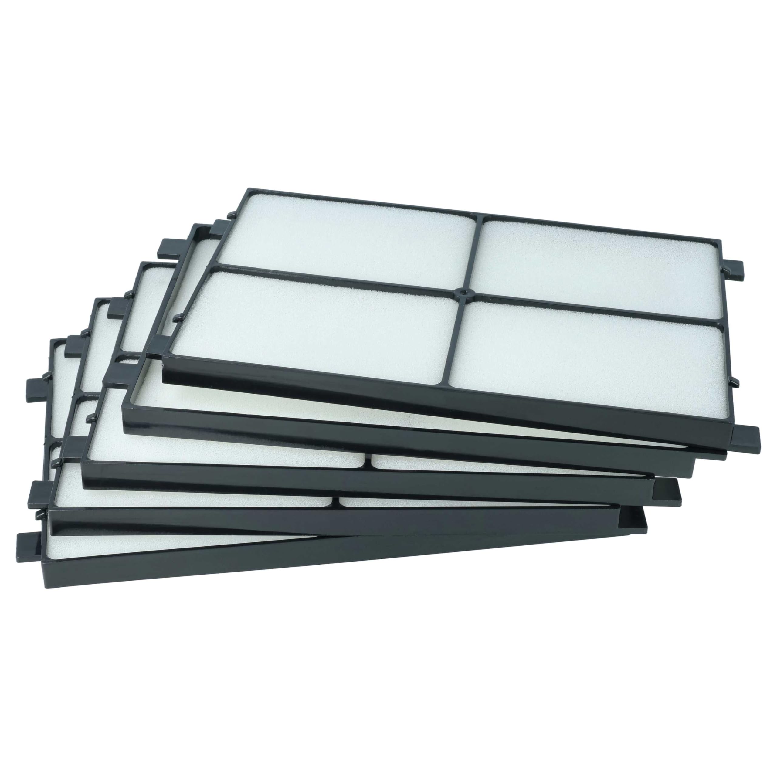 vhbw 50x Luftfilter ISO Coarse 45% kompatibel mit Zehnder CLD Lüfter | Ventilator, Lüftungsgerät (Grobstaubfilter)
