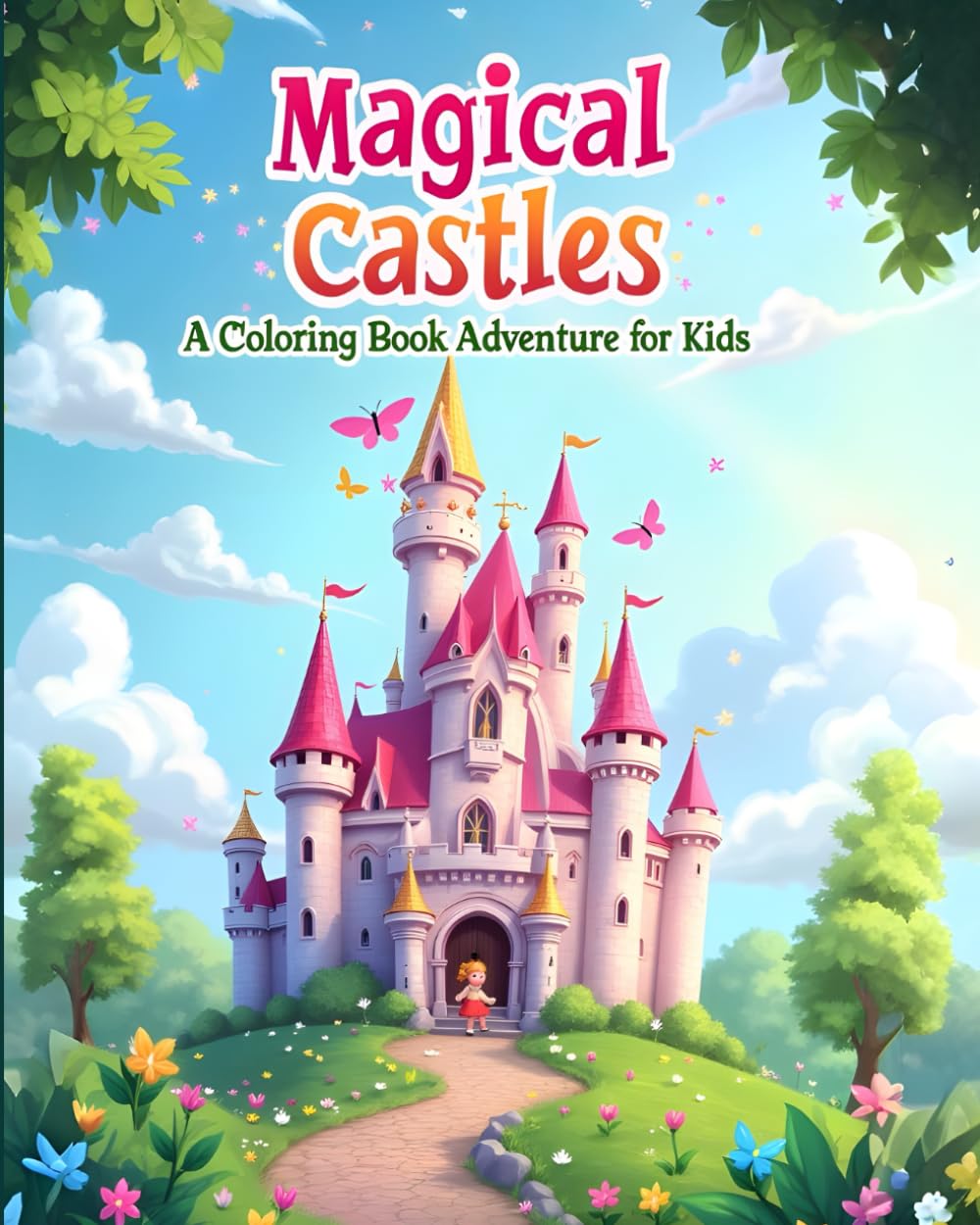 Magical Castles: A Coloring Book Adventure for Kids