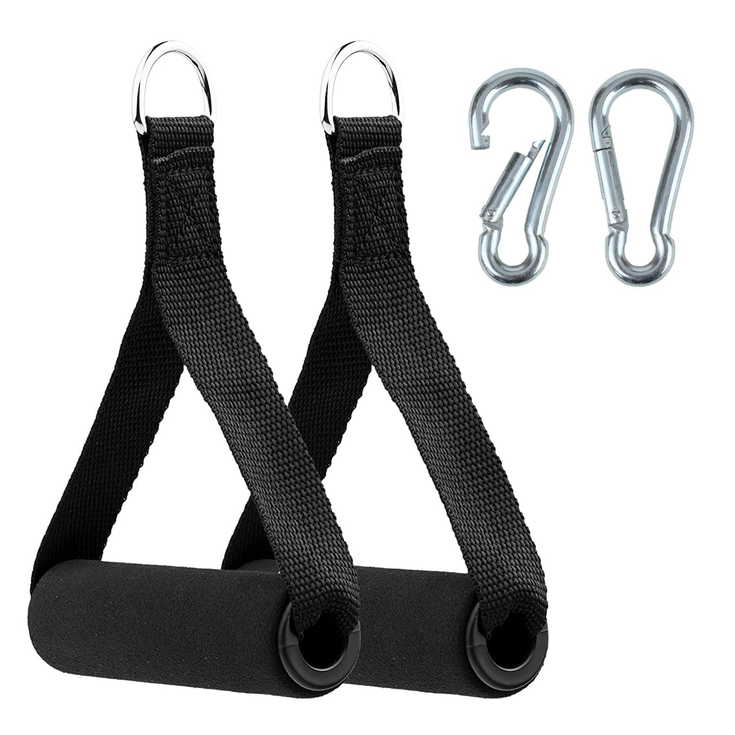 LIFESTRONGE Cable Machine Attachments Resistance Bands Handles Grips Fitness Strap Stirrup Handle Cable Attachment for Yoga Exercise Workout Gym Resistance Training with (2Pcs SnapHook) (B0C88DFT2Q) Amazon Price History, Amazon Price Tracker