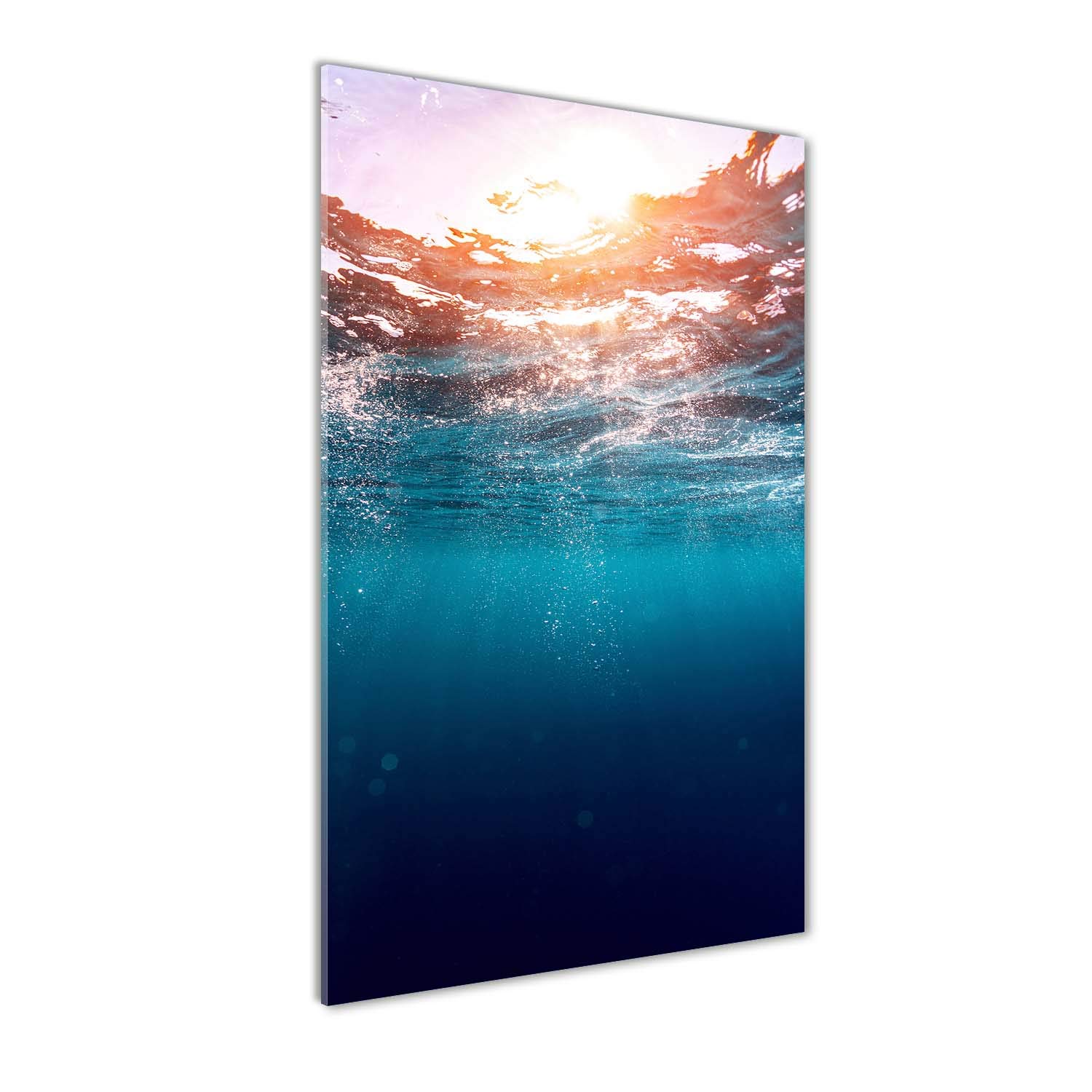 Impression sur verre acrylique Tulup 60x120 paysage sous l'eau premium
