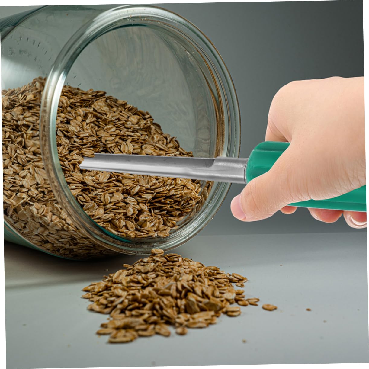 GANAZONO Campionatore Di Cereali in Acciaio Inossidabile 11.81 Pollici Strumento Portatile Per Campionamento Di Mais Grano Analisi Suolo Agricoltura