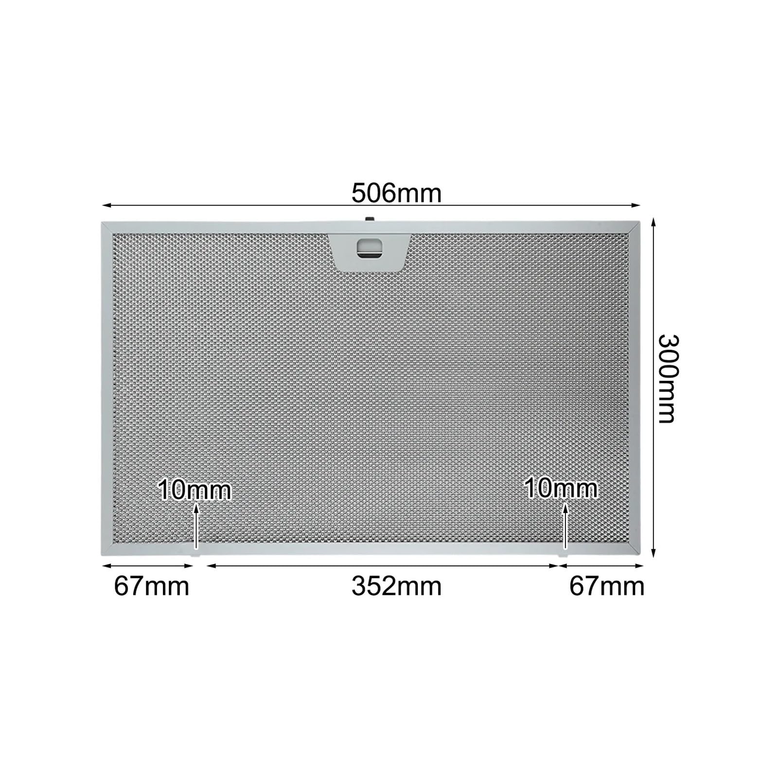 Filtro Extractor De Malla Metálica Plateada For Uso En Cocina. Filtro De Grasa Aluminizado. Filtro De Ventilación For Campana Extractora.